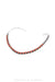 Necklace, Collar, Coral, Hallmark, 3051B