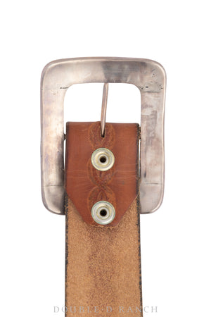 Belt, A Vintage, Buckle, Inlay, Contemporary, 527
