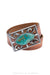 Belt, A Vintage, Buckle, Cast, Turquoise, Hallmark, Vintage, 525