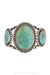 Cuff, Natural Stone, Turquoise, 3 Stones, Incredible Bezels, Vintage ‘30s, 3629