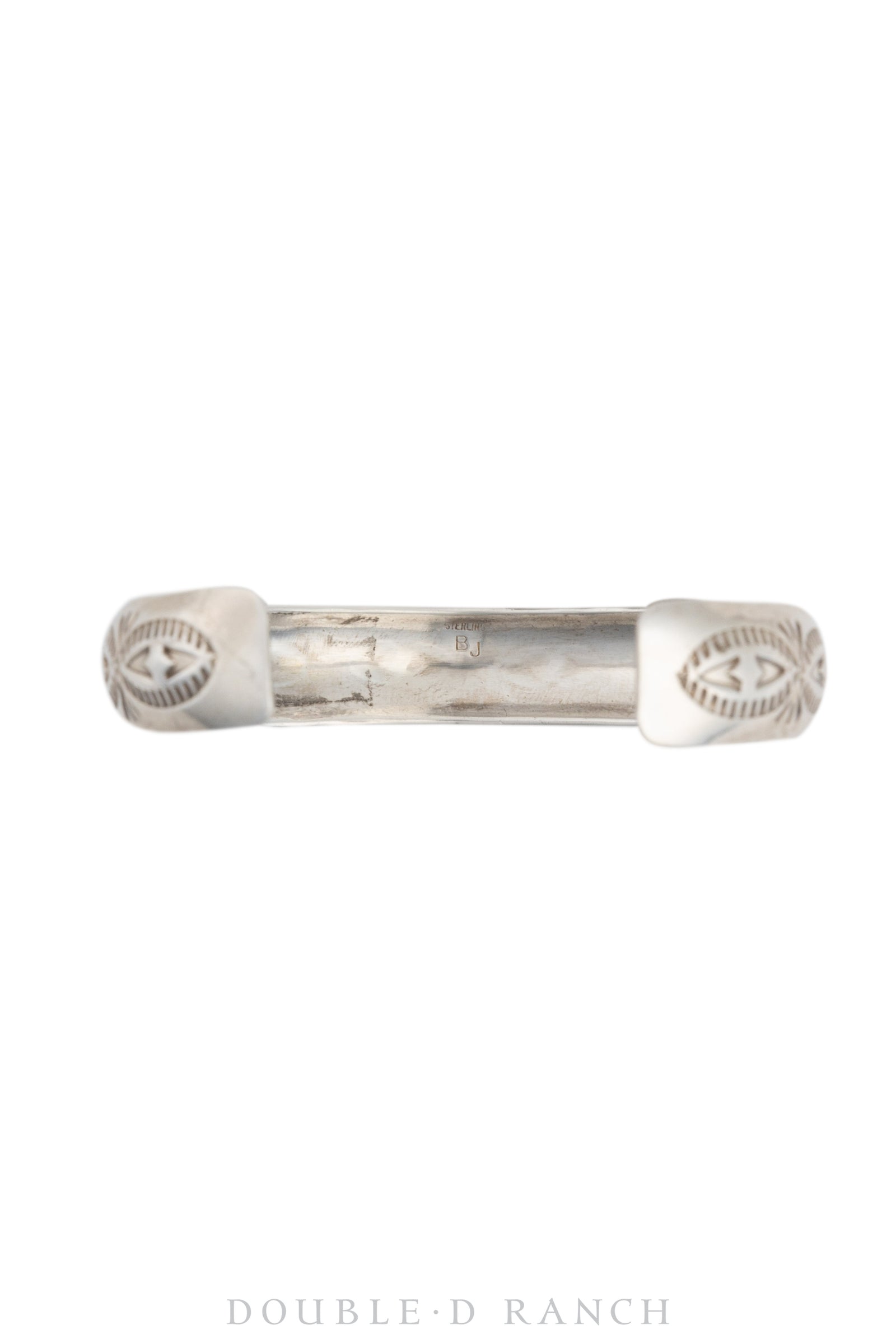 Cuff, Stampwork, Sterling Silver, Vintage, 3630