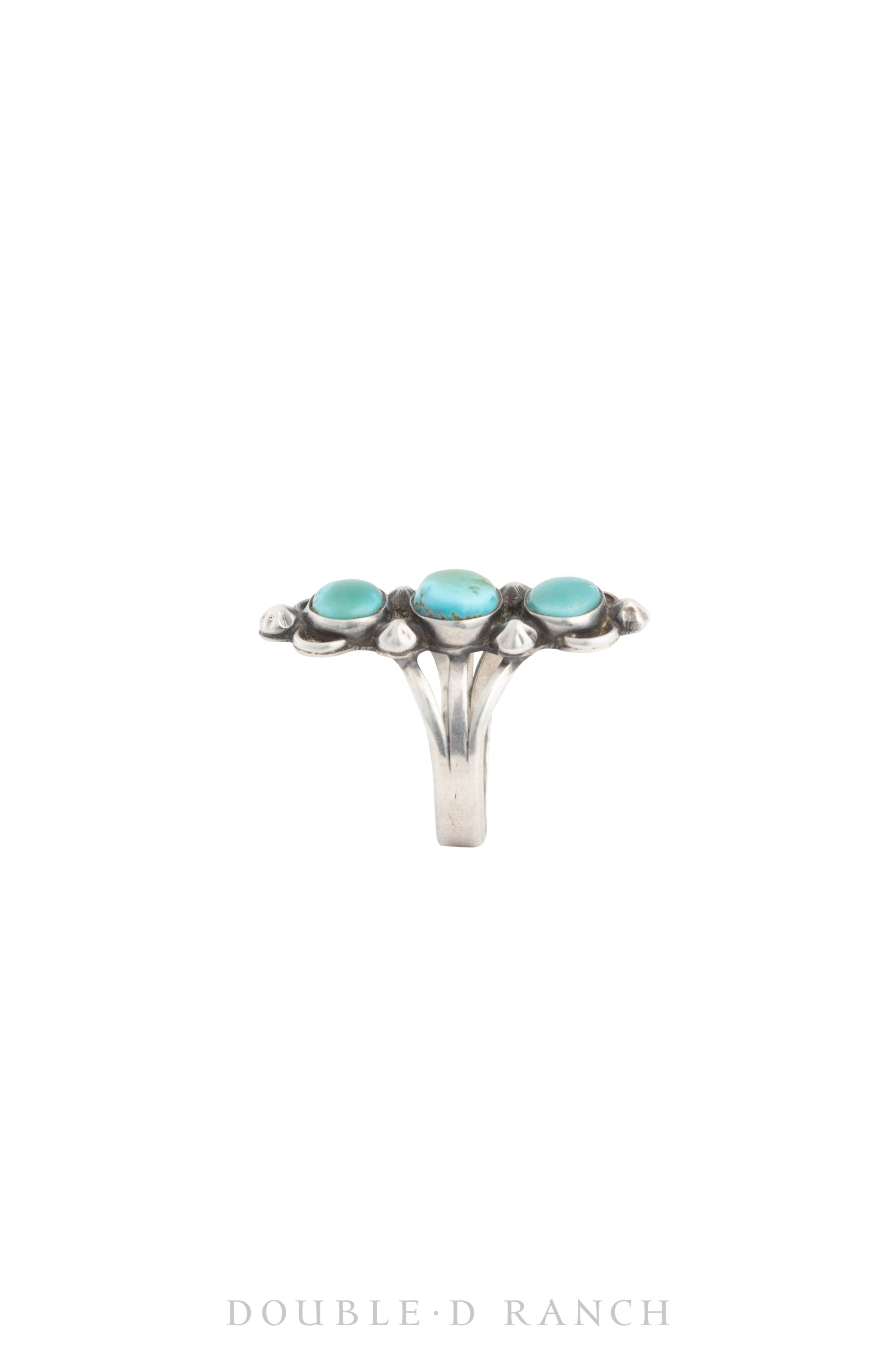 Ring, Natural Stone, Turquoise, Vintage ‘70s, 1382