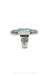 Ring, Jesse Robbins, Inlay, Turquoise, Hallmark, Contemporary, 1377