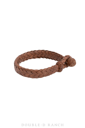 Bracelet, Braided, Leather, 3402