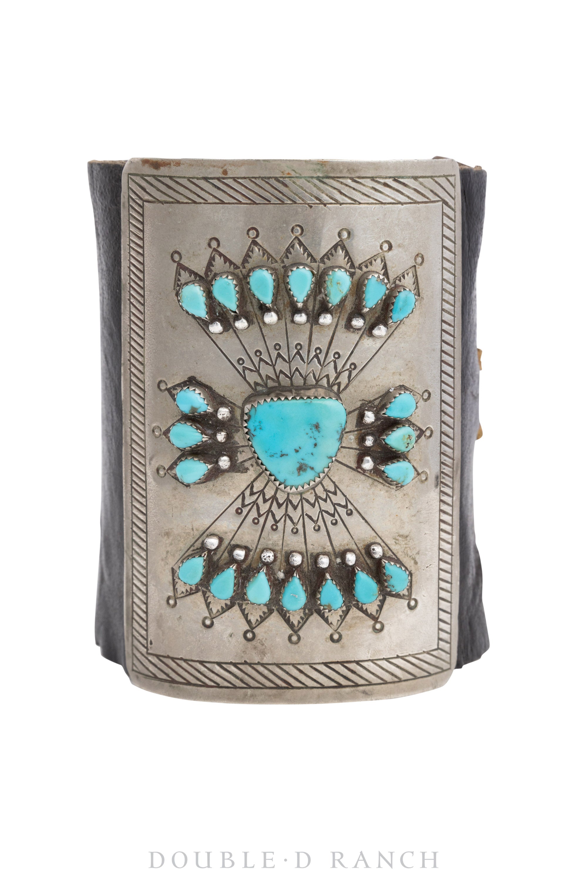 Ketoh, Stamped, Turquoise, Vintage, 3381