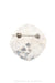 Pin, Oscar Betz, Cluster, Multi Stone, Hallmark, 930