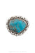 Pin, Specimen, Turquoise, Kingman, Vintage, 927