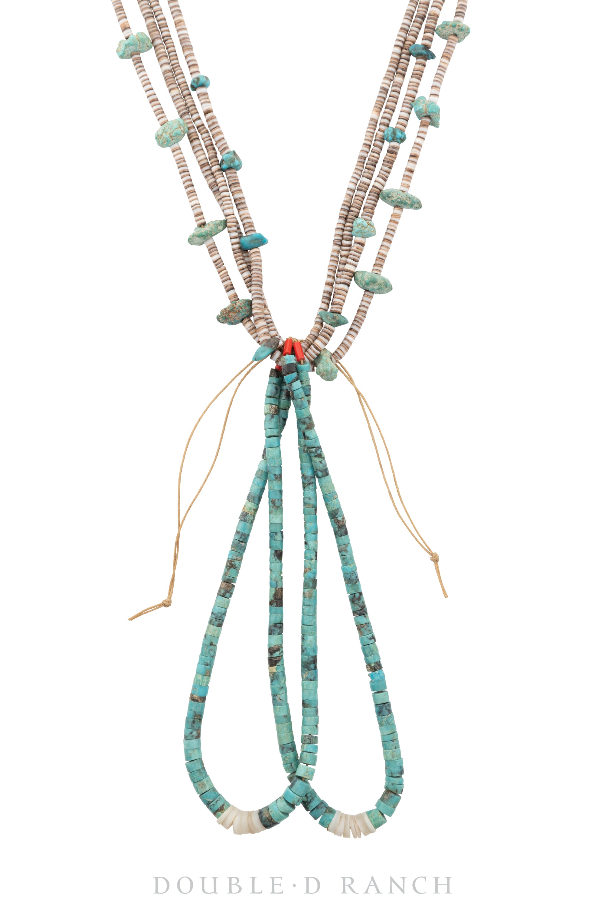 Necklace, Natural Stone, Jaclas, Turquoise, Vintage,1701