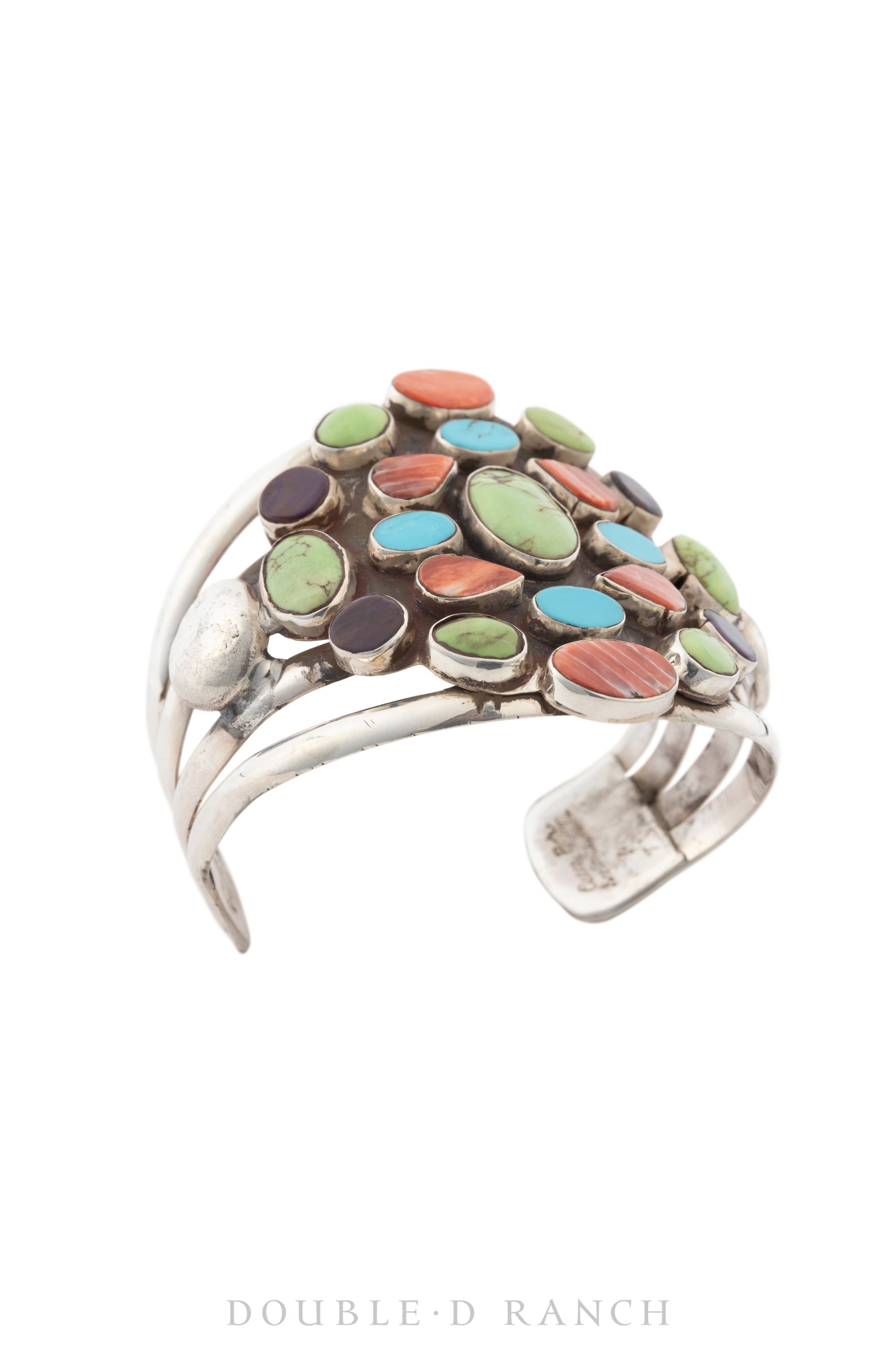 Cuff, Oscar Betz, Cluster, Multi Stone, Hallmark, 3653