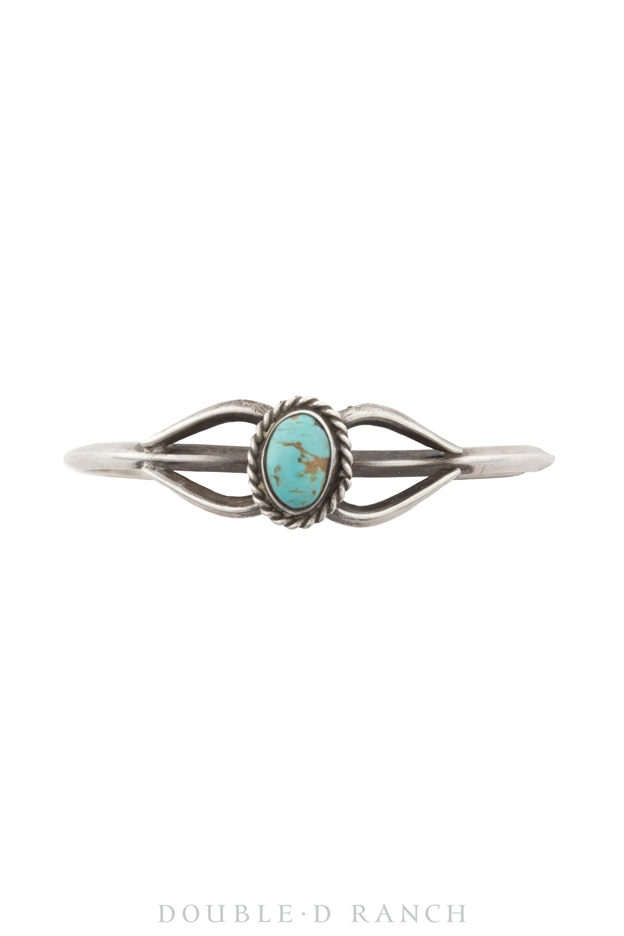 Cuff, Fred Harvey Railroad Era, Turquoise, Vintage, 3647