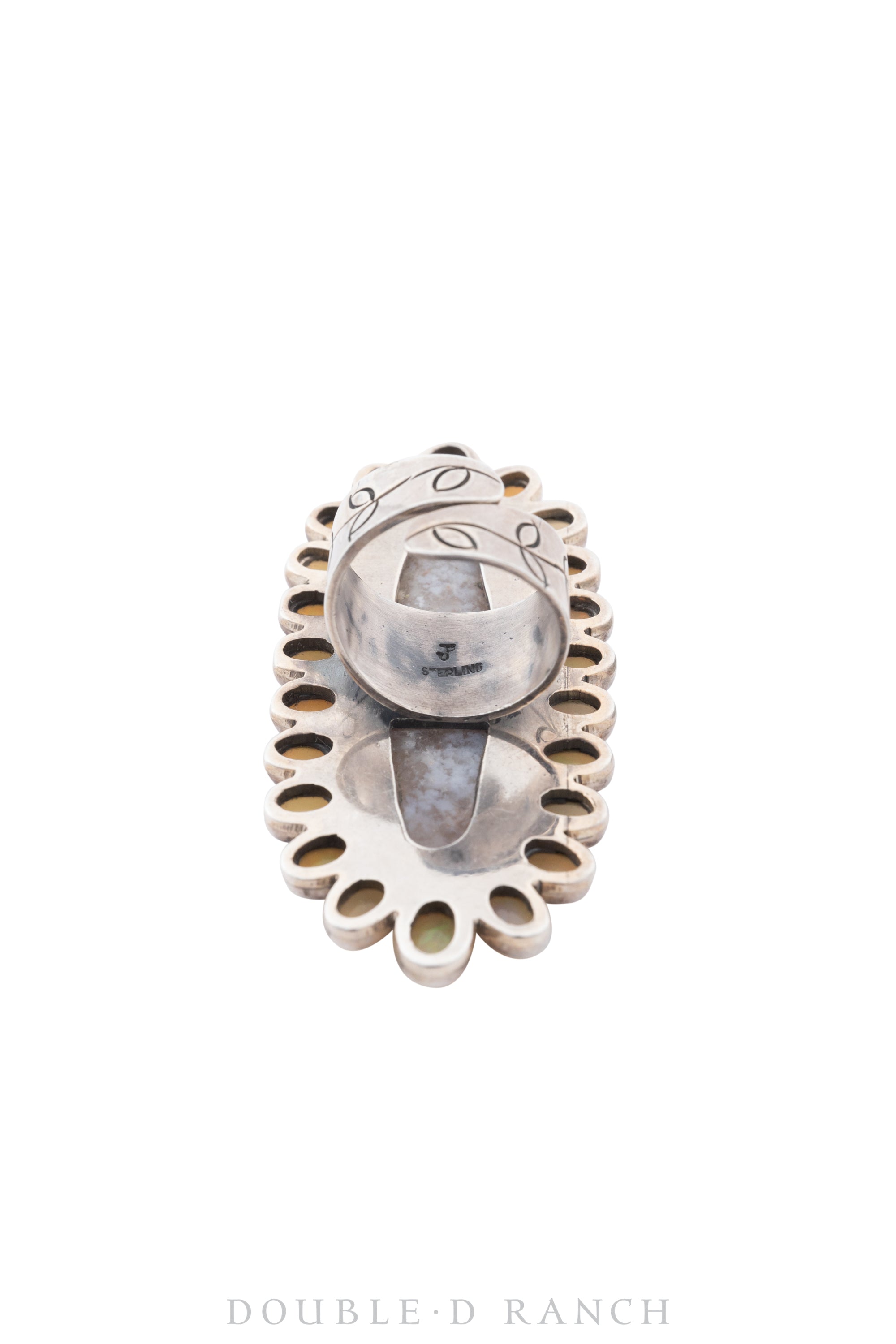 Ring, Federico, Cluster, Opal & Agate, Hallmark, Contemporary, 1402