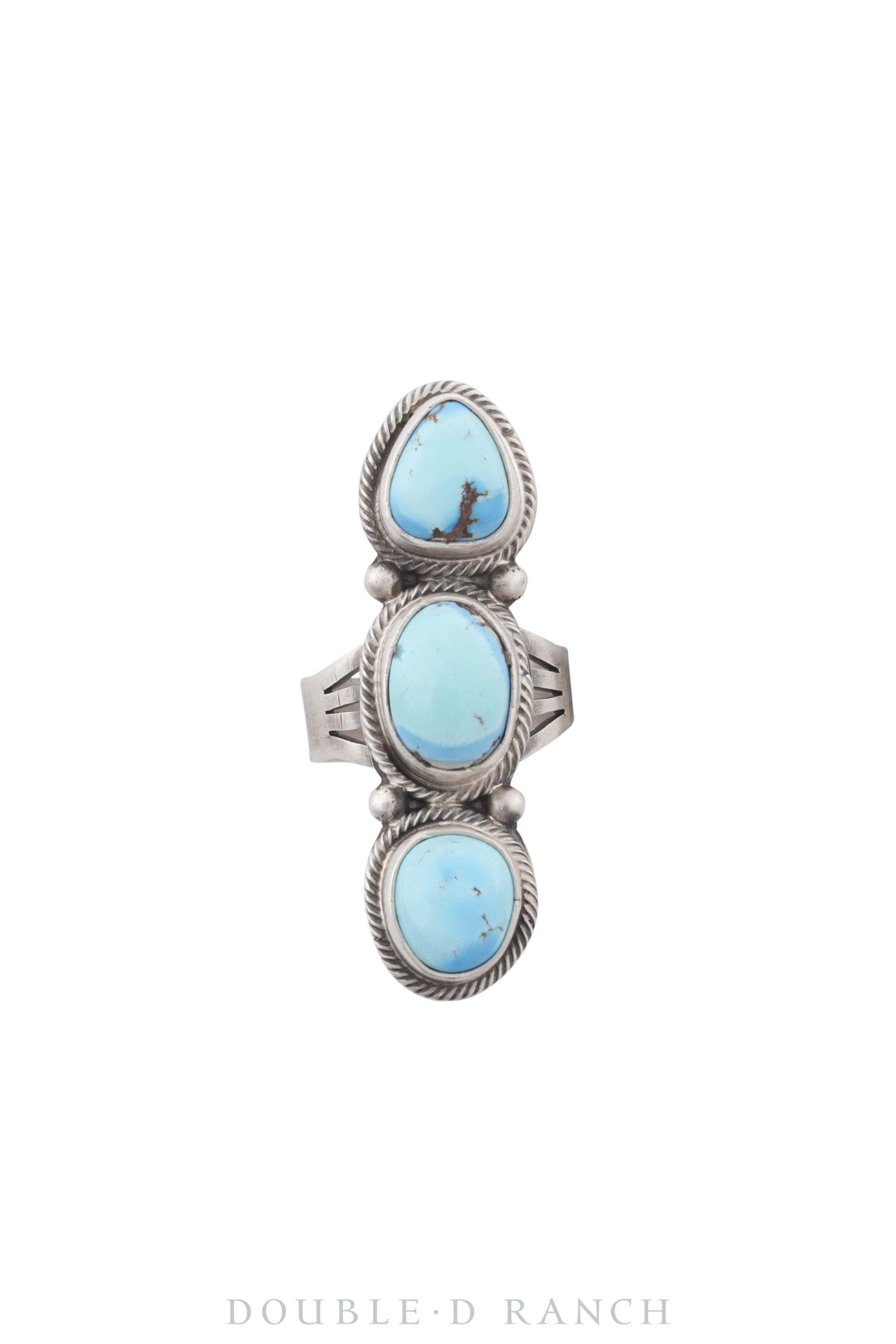Ring, Natural Stone, Turquoise, Contemporary, 1386