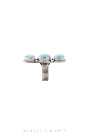 Ring, Natural Stone, Turquoise, Contemporary, 1386