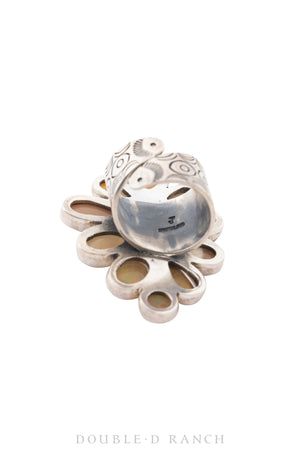 Ring, Federico, Cluster, Opal, Hallmark, Contemporary, 1407
