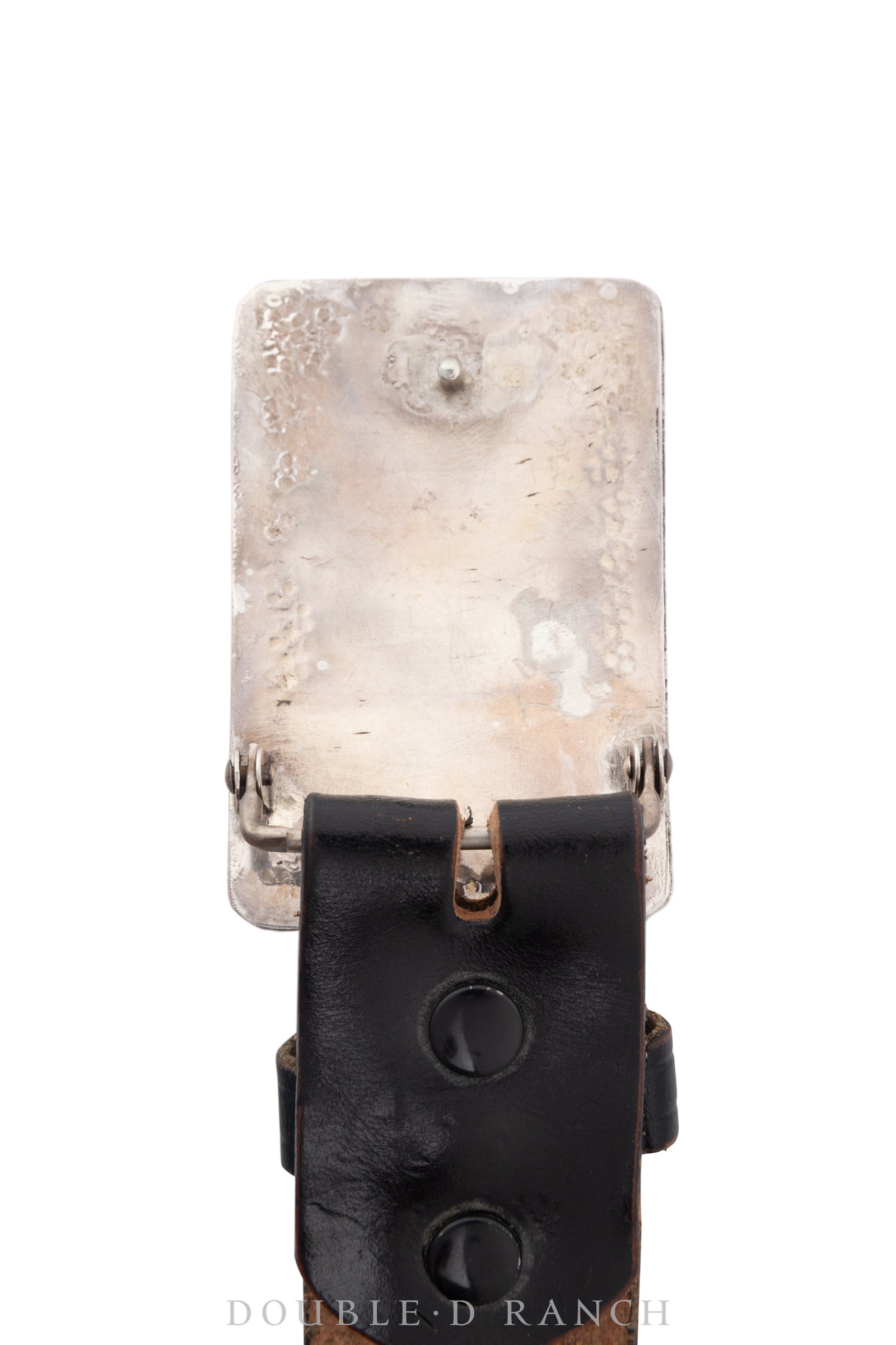 Belt, A Vintage, Buckle,Inlay, Horse Profiles, Simplicio, Hallmark, Vintage, 537