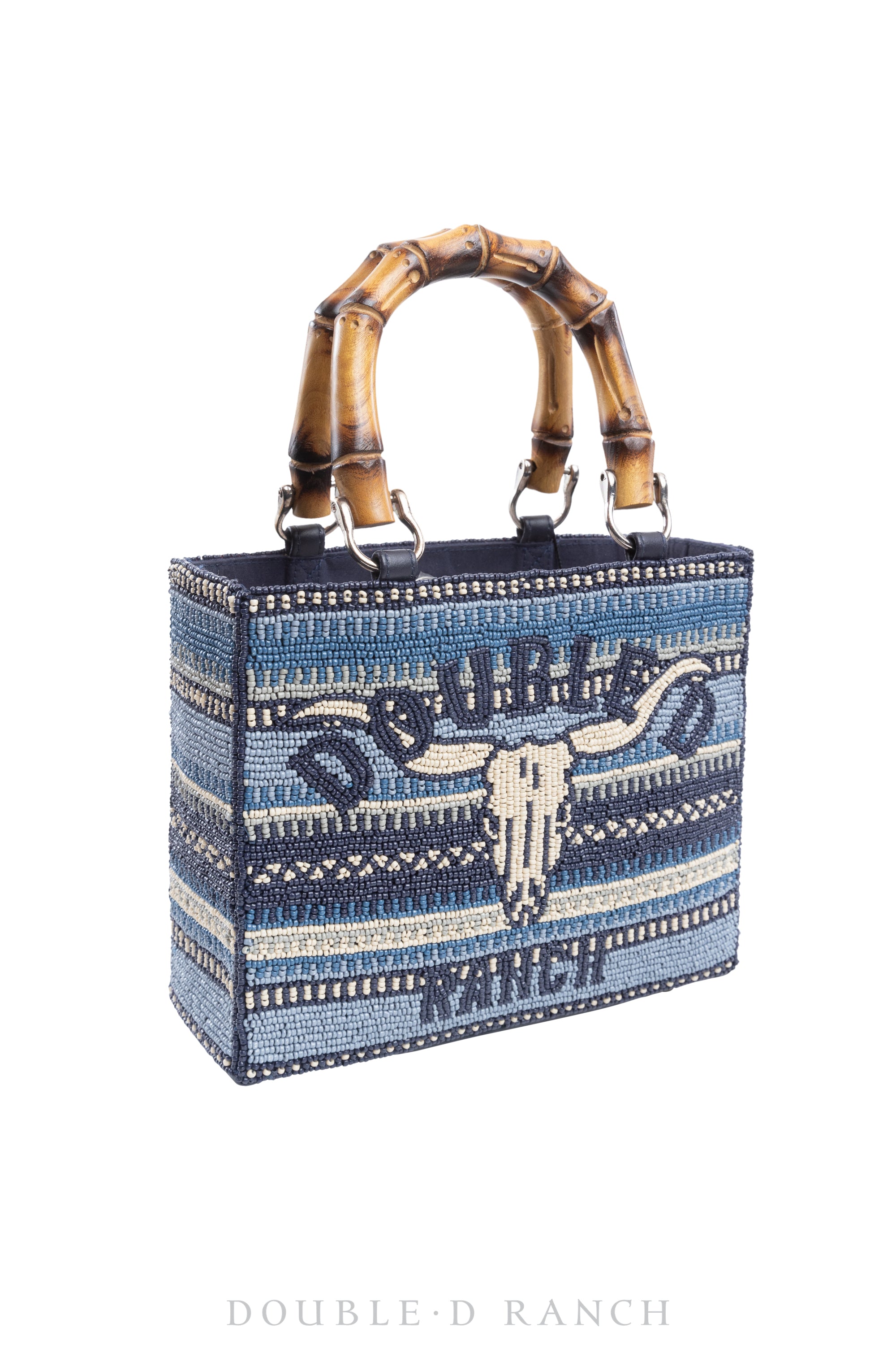 Bag, Indigo Bedroll Beaded Bag