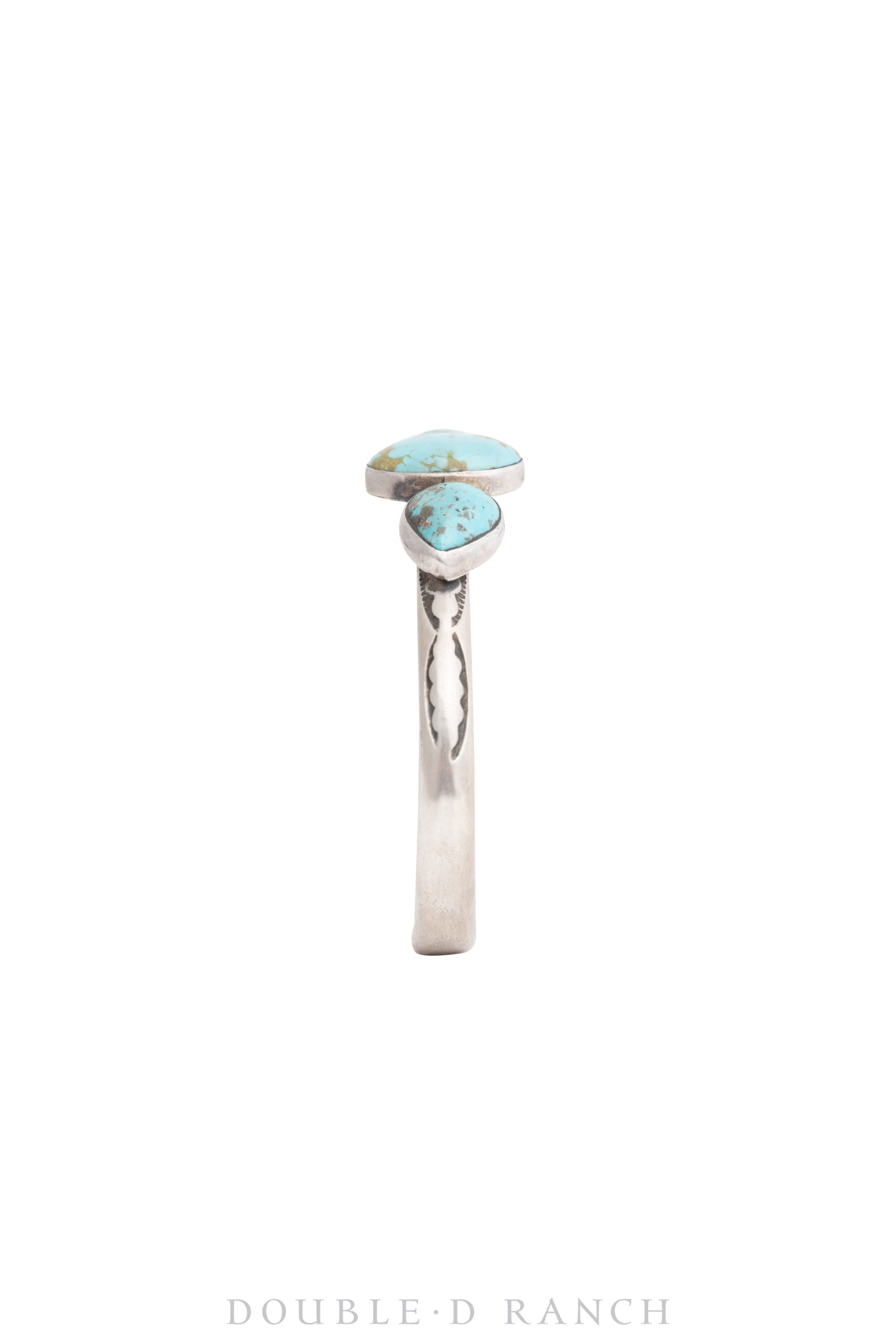 Cuff, Turquoise, 3 Stones, Hallmark, Contemporary, 3438