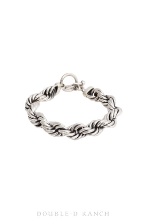 Bracelet, Toggle, Sterling Silver, Contemporary, 3412