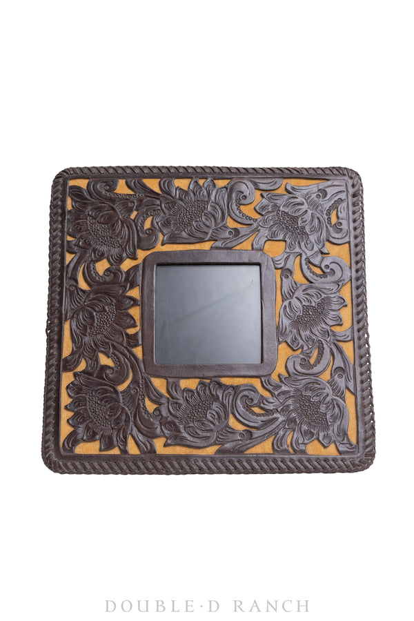 Mary Alice Palmer Brown Hand-Tooled Floral Leather Backpack Boho Western Mary Alice Palmer Bags, Handbags & Purses for Women on Sale  main image 3