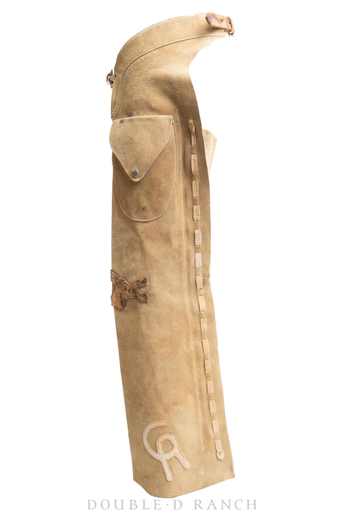 Miscellaneous, Chaps, Batwing, Branded, Vintage with Art by Julie Asher, 816