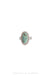 Ring, Natural Stone, Turquoise, Hallmark, Vintage, 1264
