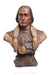 Miscellaneous, Folk Art, Native American Bust, Buckskin, Tobacco Advertising, Antique, 1907, 807