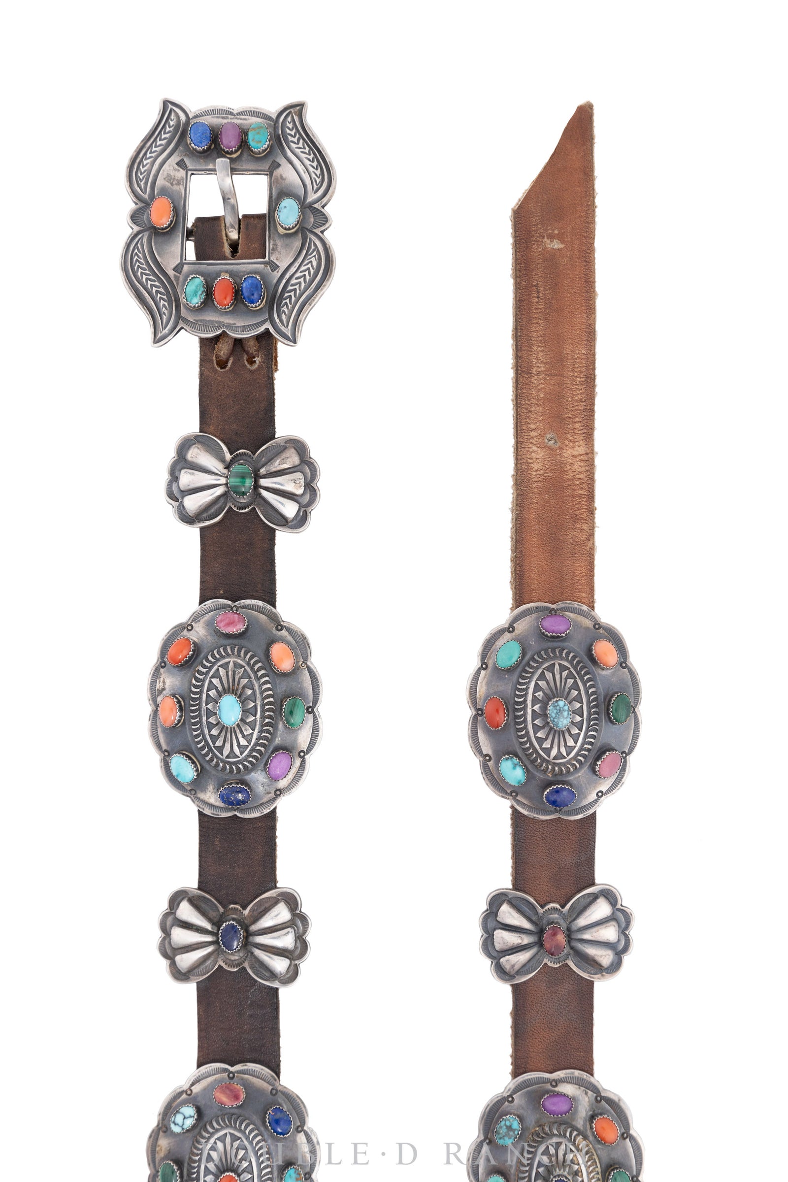 Hand Tooled Leather Conchos With Gemstones Natural Gemstone Accessory Concho  for a Boho Bag Bag Accessory Bag Makers Supply 