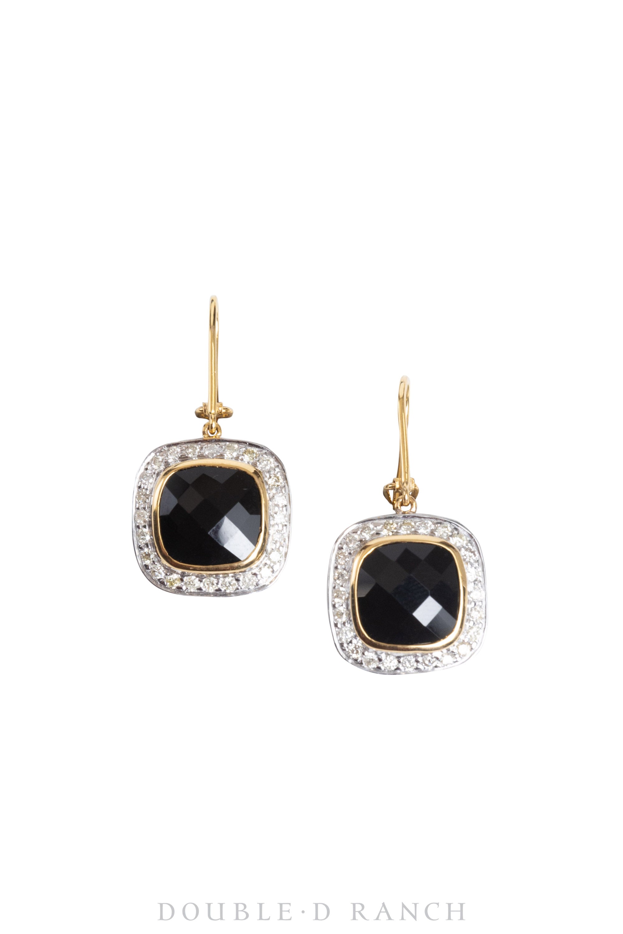 Earrings, Diamond Collection, Onyx, Contemporary, 1283