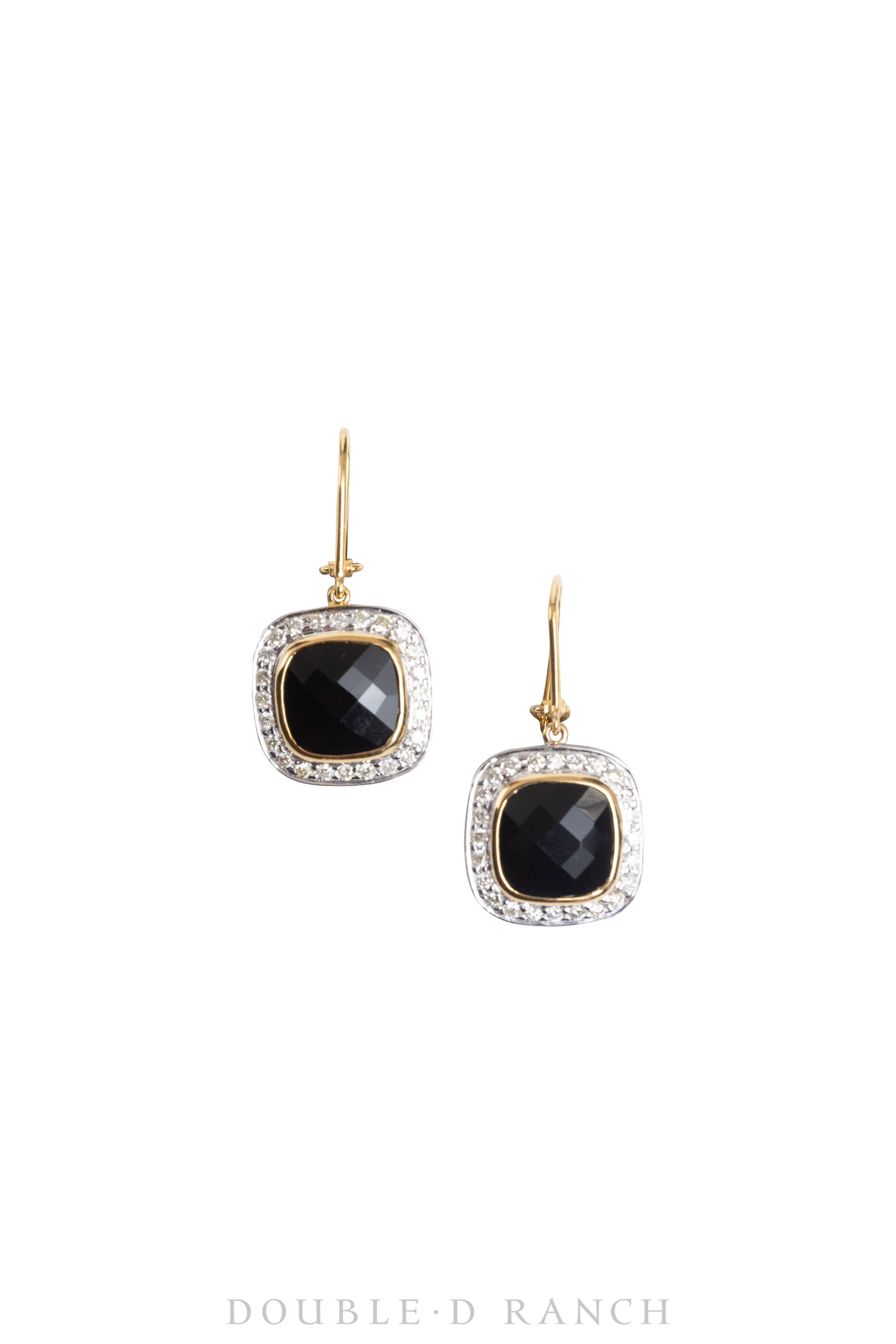 Earrings, Diamond Collection, Onyx, Contemporary, 1283