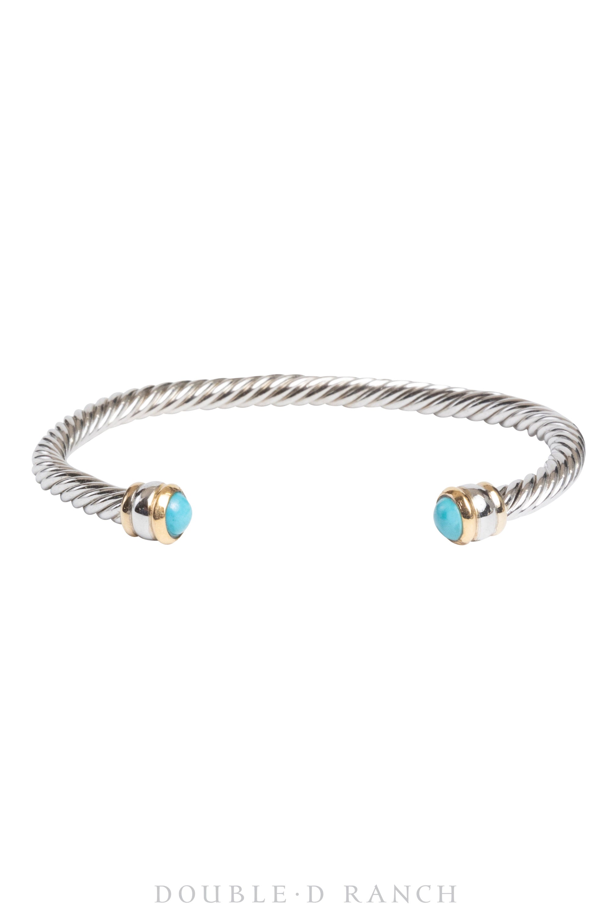 Cuff, Diamond Collection, Rope, Turquoise, Contemporary, 3481