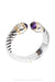 Cuff, Diamond Collection, Rope, Diamonds, Amethyst, Contemporary, 3487A