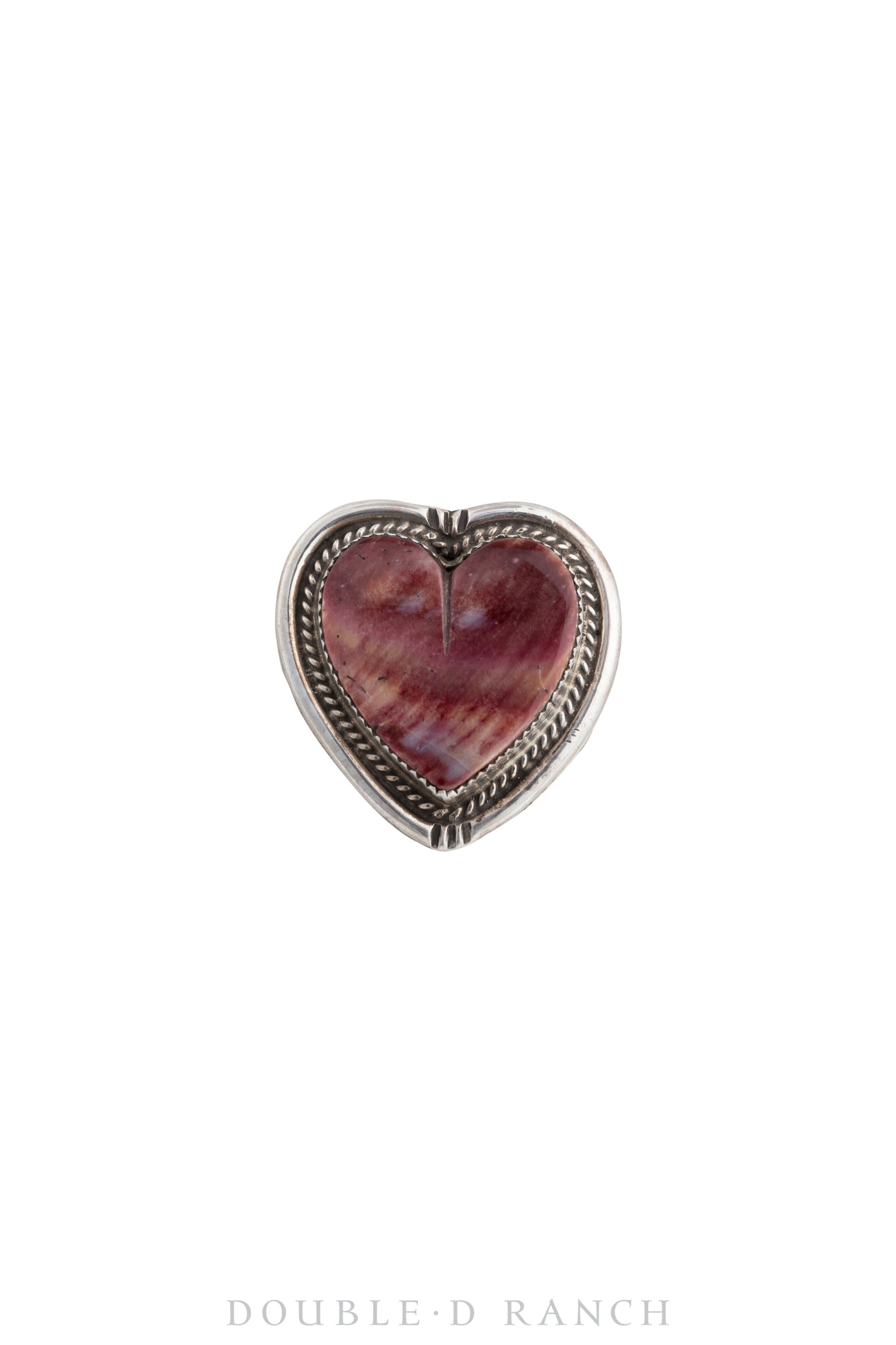 Pin & Pendant, Novelty, Heart, Purple Spiny Oyster, Hallmark, New Old Stock, 1019