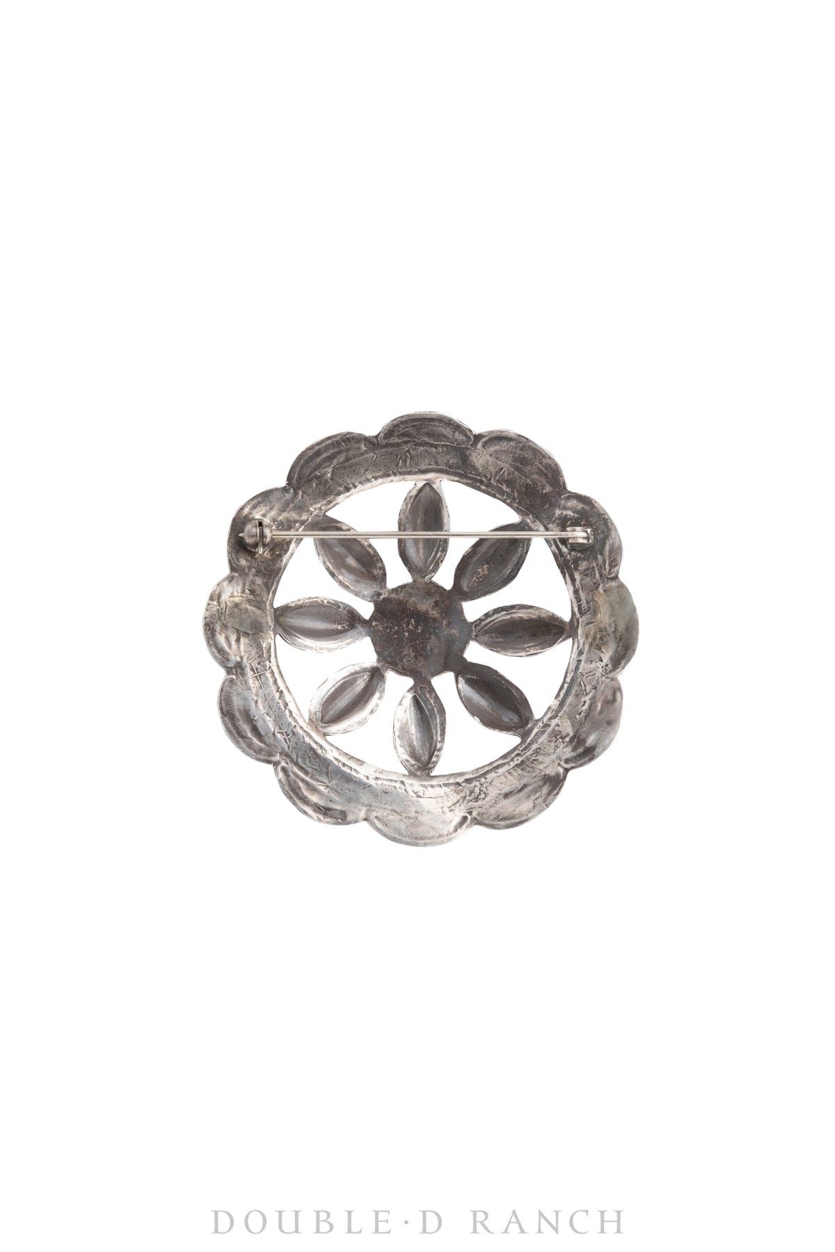 Pin, Concho, Wagon Wheel, Turquoise, Vintage, 1024