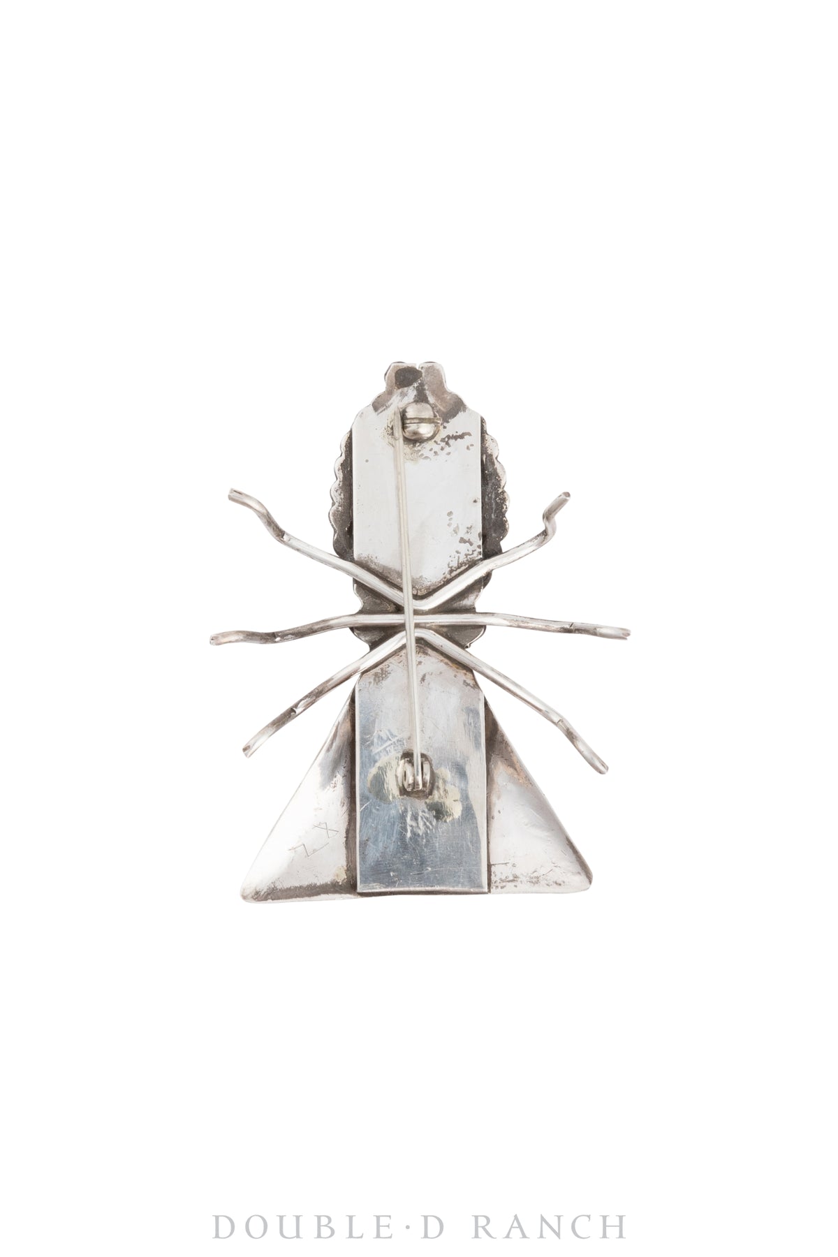 Pin, Novelty, Bug, Turquoise, Upcycled Vintage, 1012