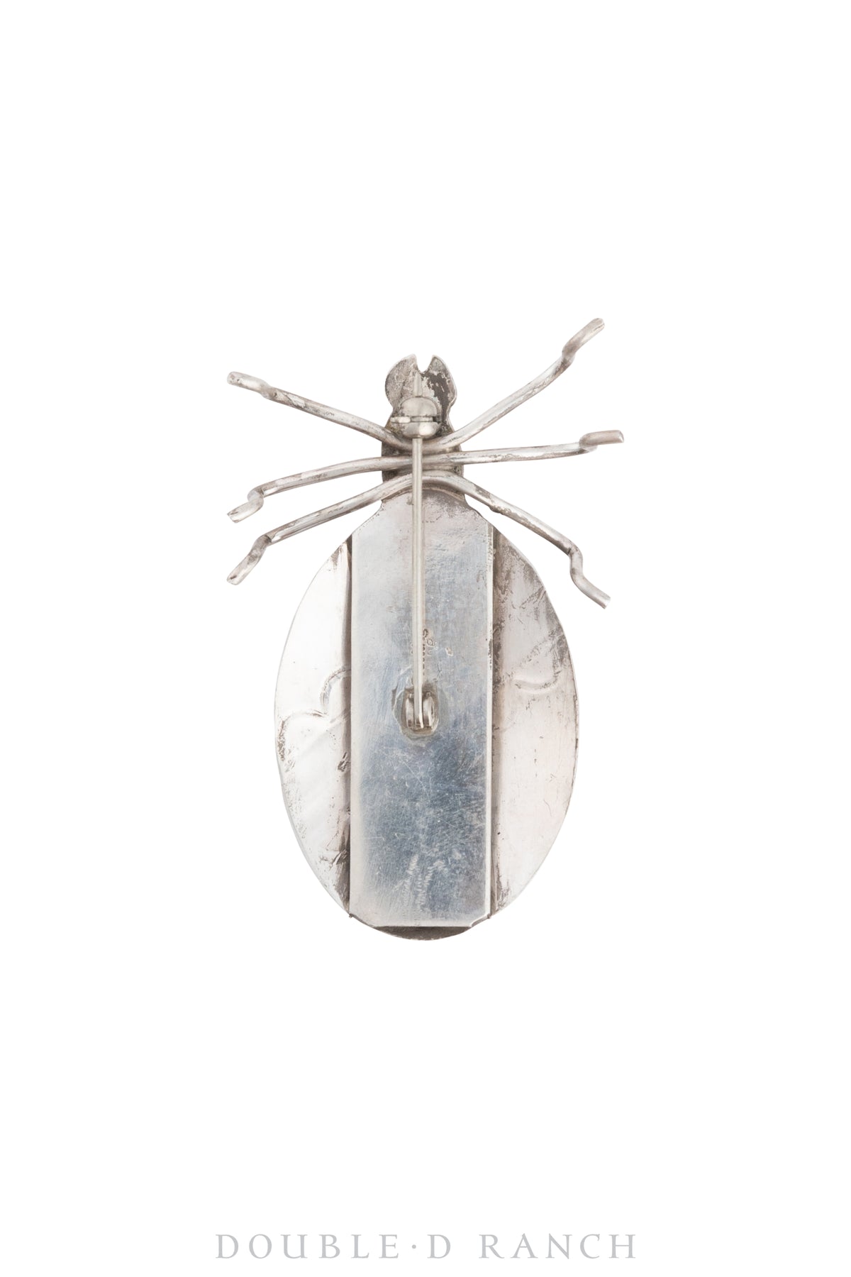 Pin, Novelty, Bug, Turquoise, Upcycled Vintage, 1006