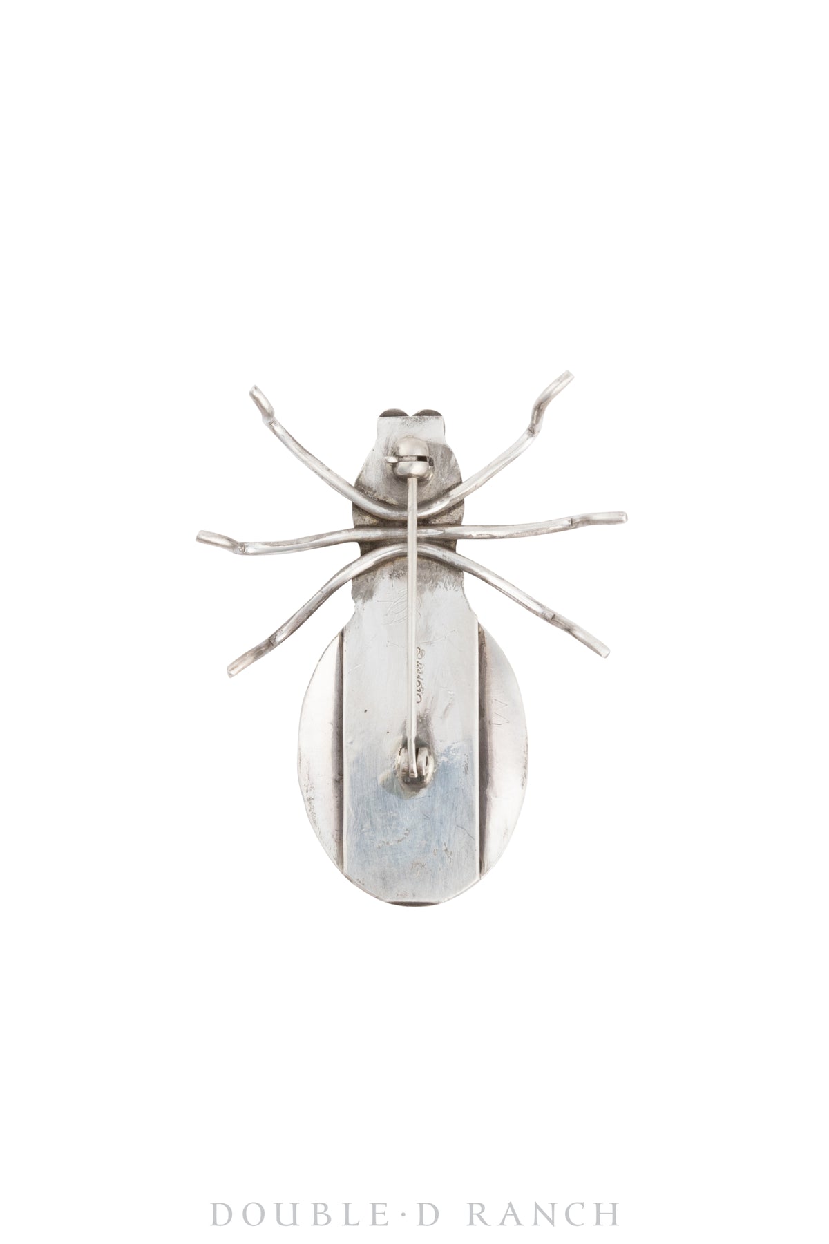 Pin, Novelty, Bug, Turquoise, Upcycled Vintage, 1014