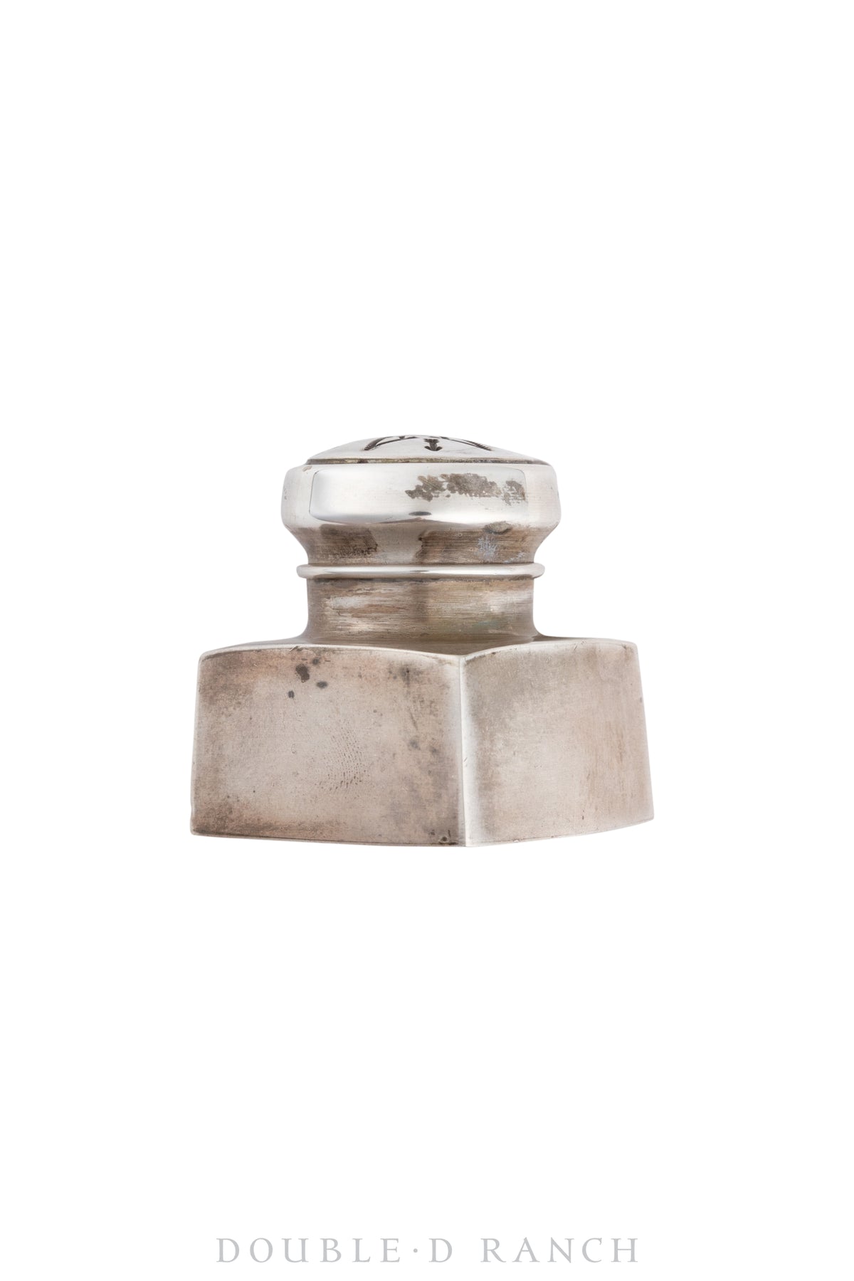 Miscellaneous, Bottle, Sterling Silver, Navajo Stampwork, Hallmark, Vintage, 851