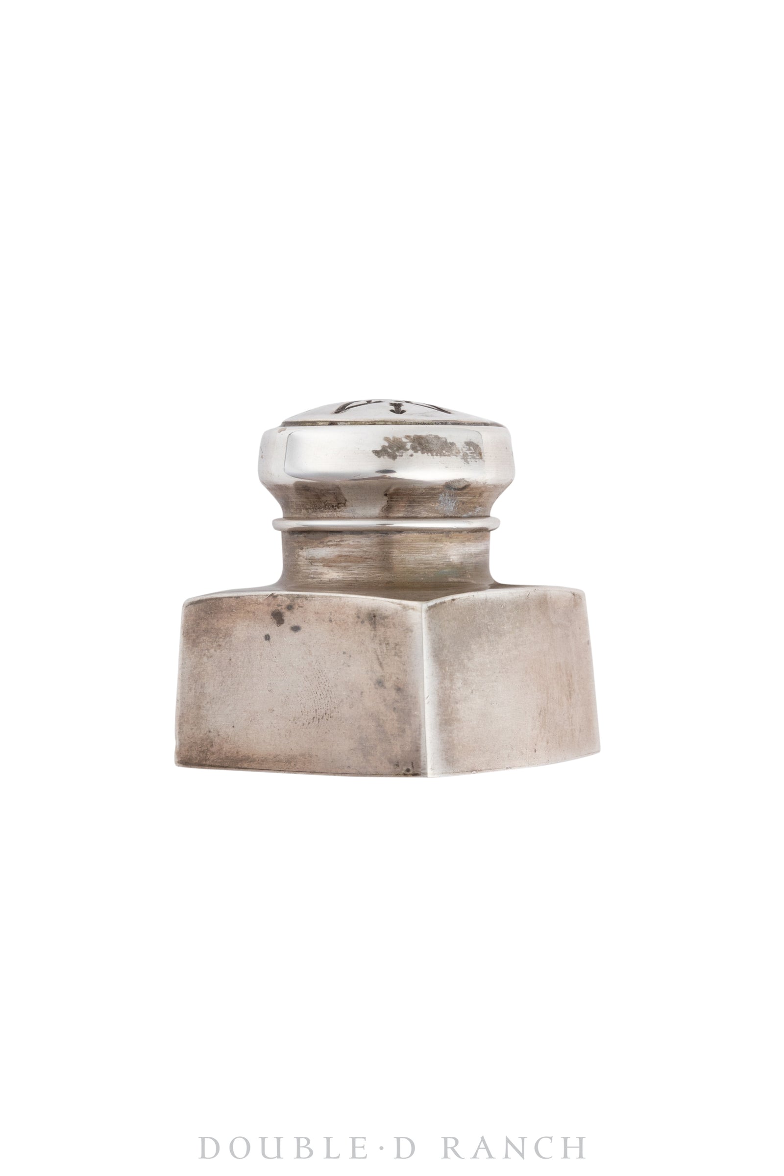 Miscellaneous, Bottle, Sterling Silver, Navajo Stampwork, Hallmark, Vintage, 851