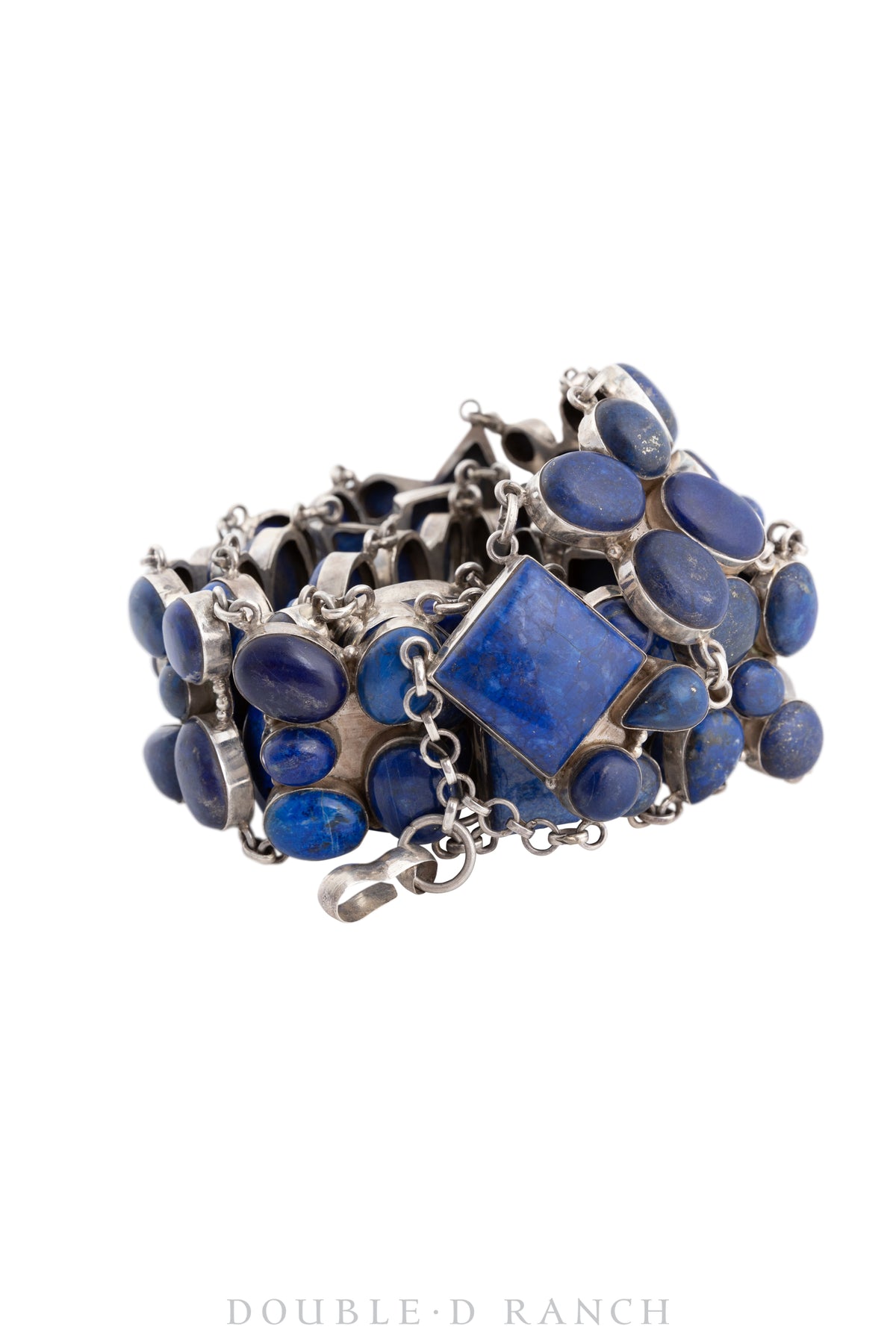 Belt, A Vintage, Linked, Lapis, Vintage, Provenance Private New Mexico Collection, 601