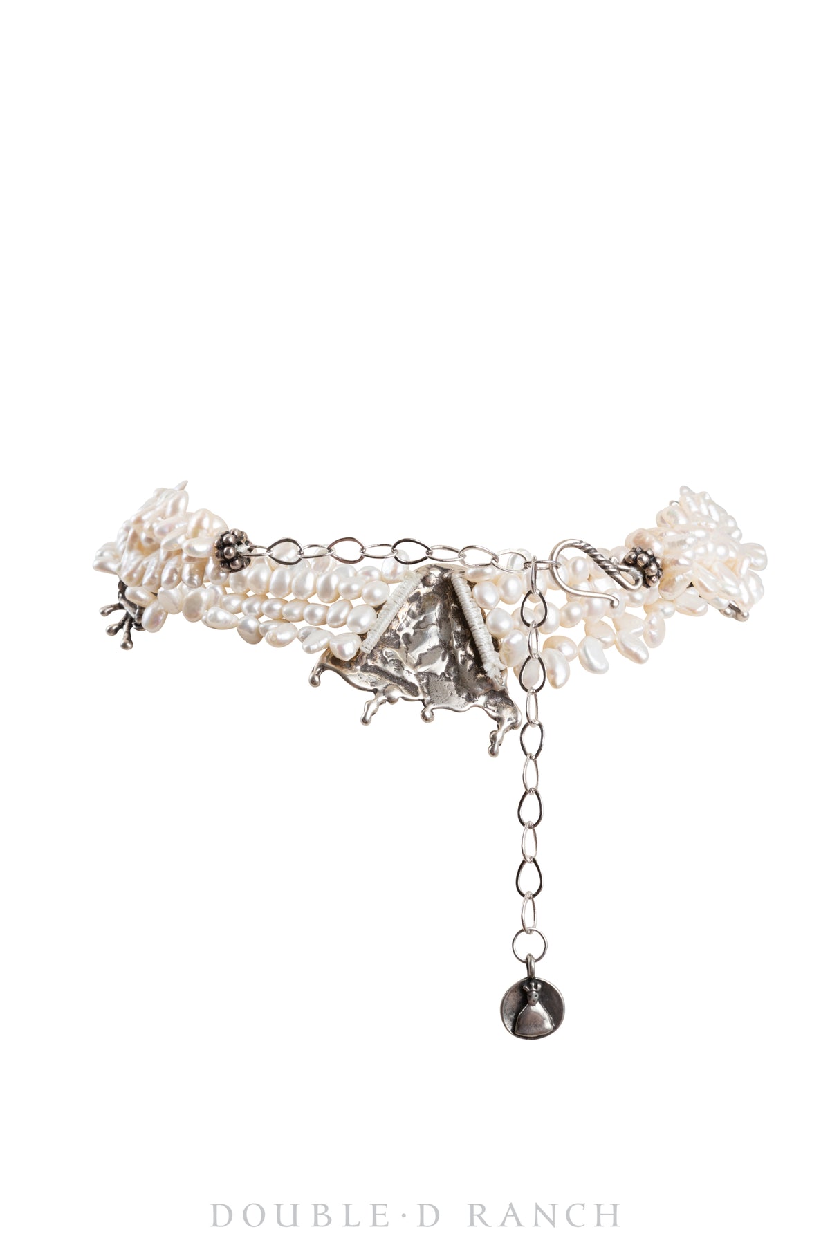 Necklace, Mummy's Bundle, Choker, Freshwater Pearls, New Old Stock, 3196