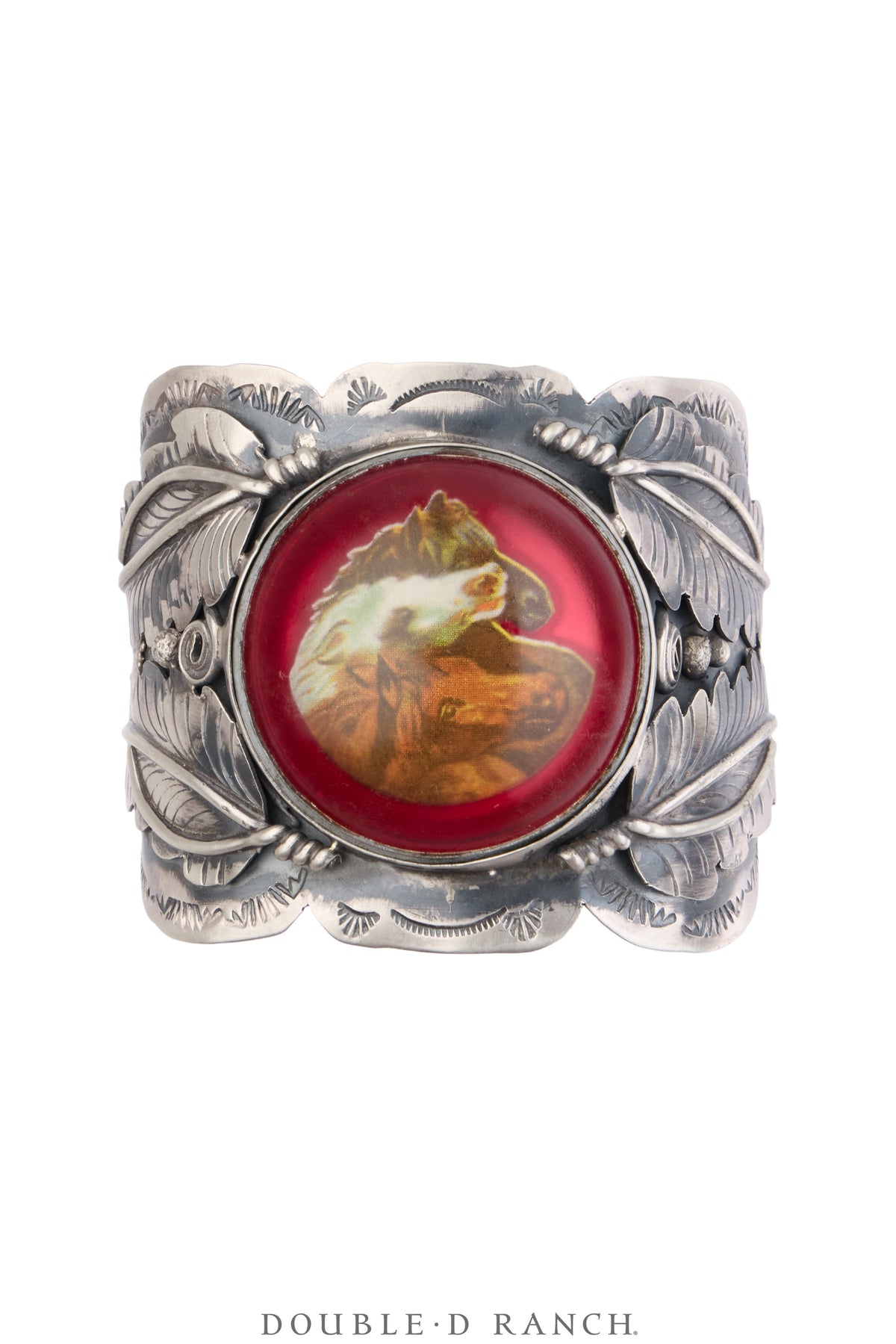 Cuff, Novelty, Bridle Rosette, Horse, Hallmark, Contemporary, 4153