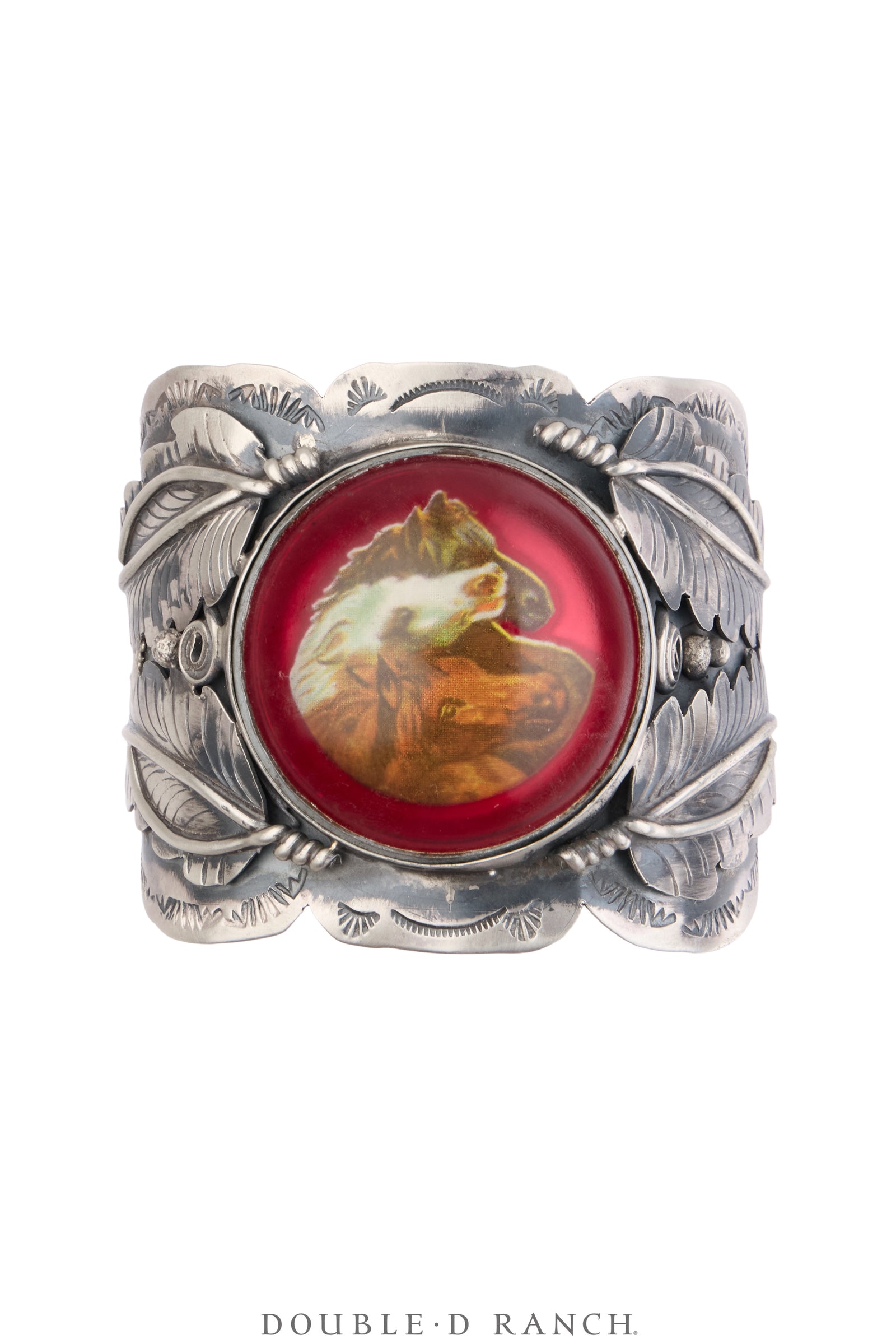 Cuff, Novelty, Bridle Rosette, Horse, Hallmark, Contemporary, 4153