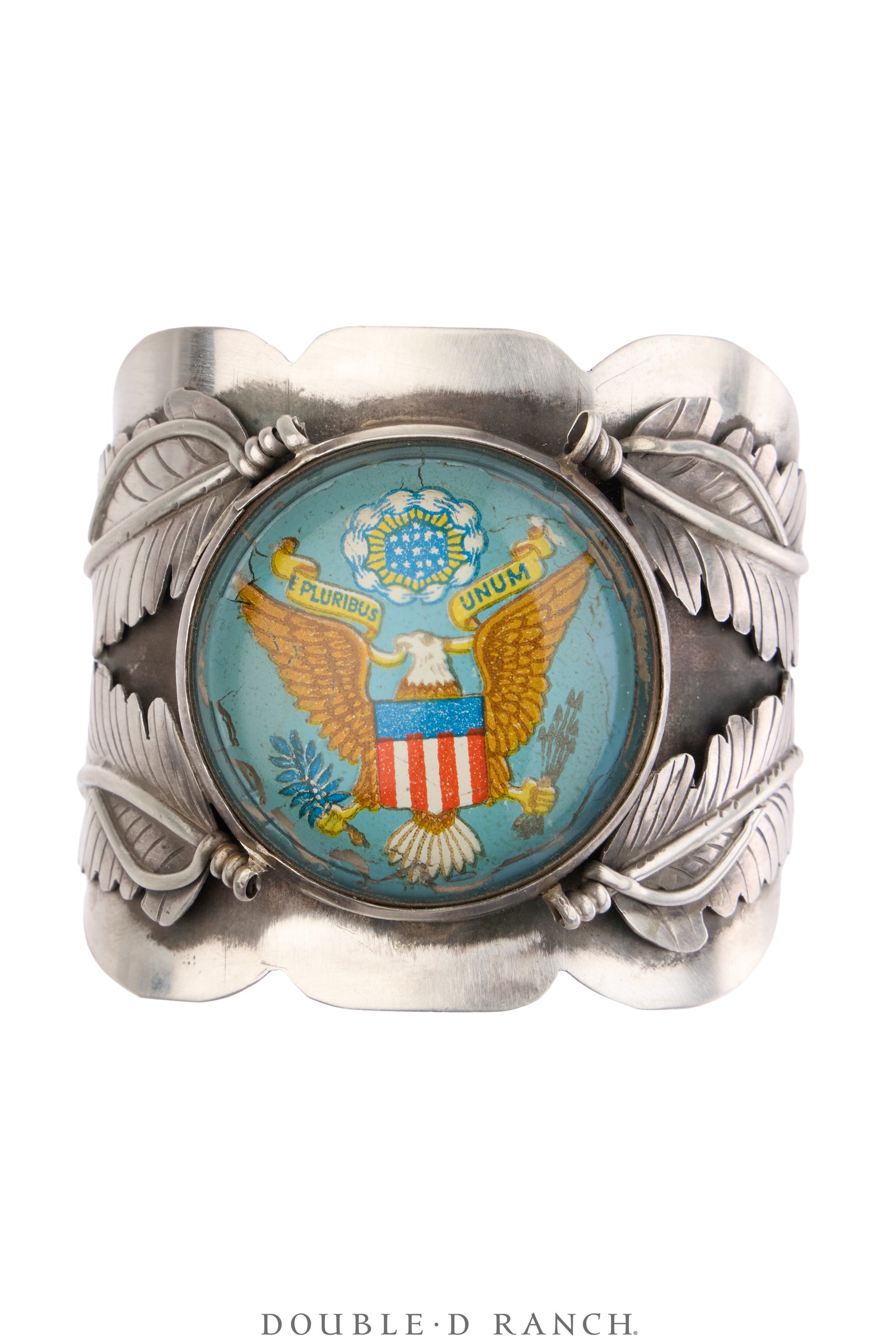 Cuff, Novelty, Bridle Rosette, Eagle, Hallmark, Contemporary, 4157