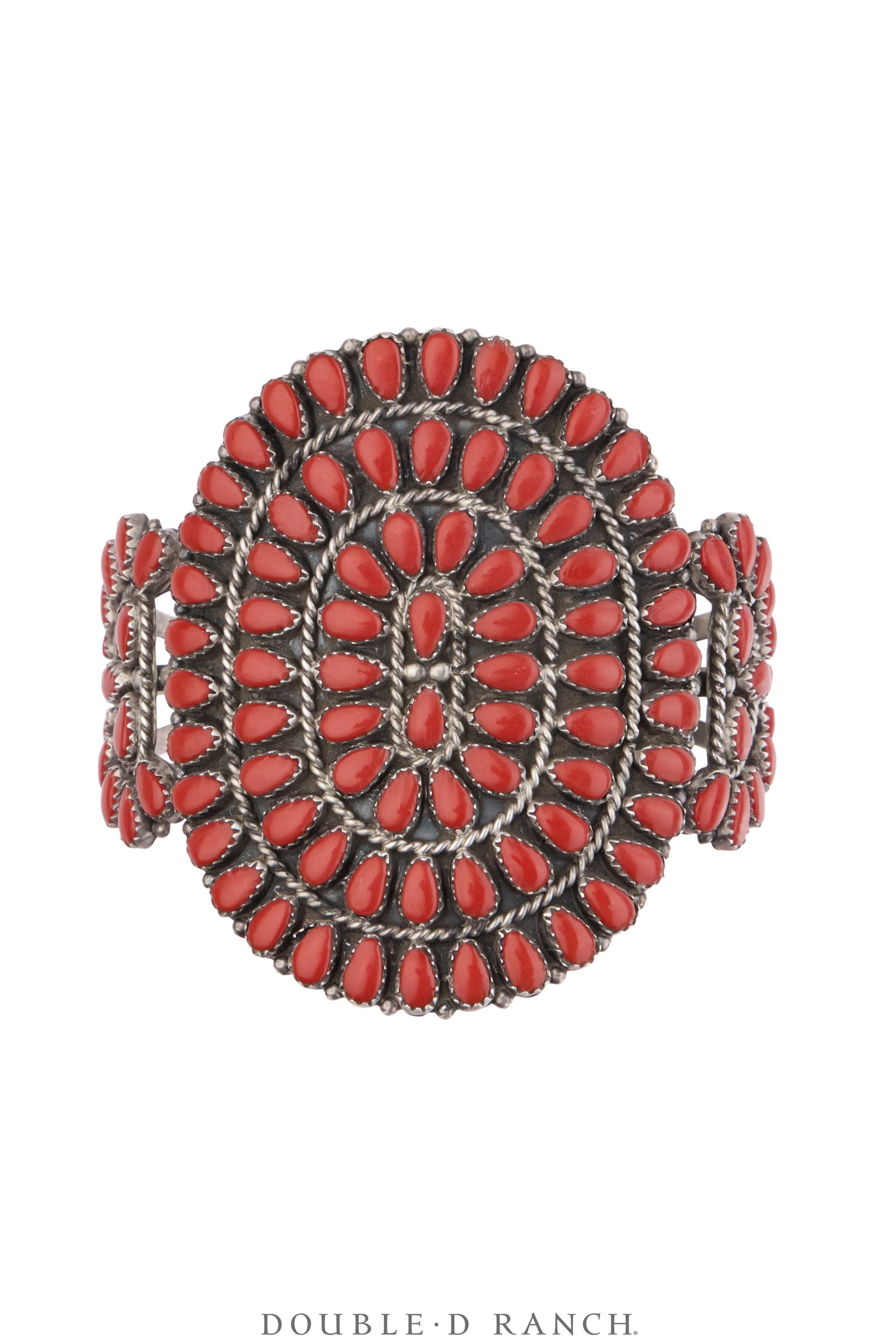 Cuff, Cluster, Coral, Hallmark, Vintage, 4161