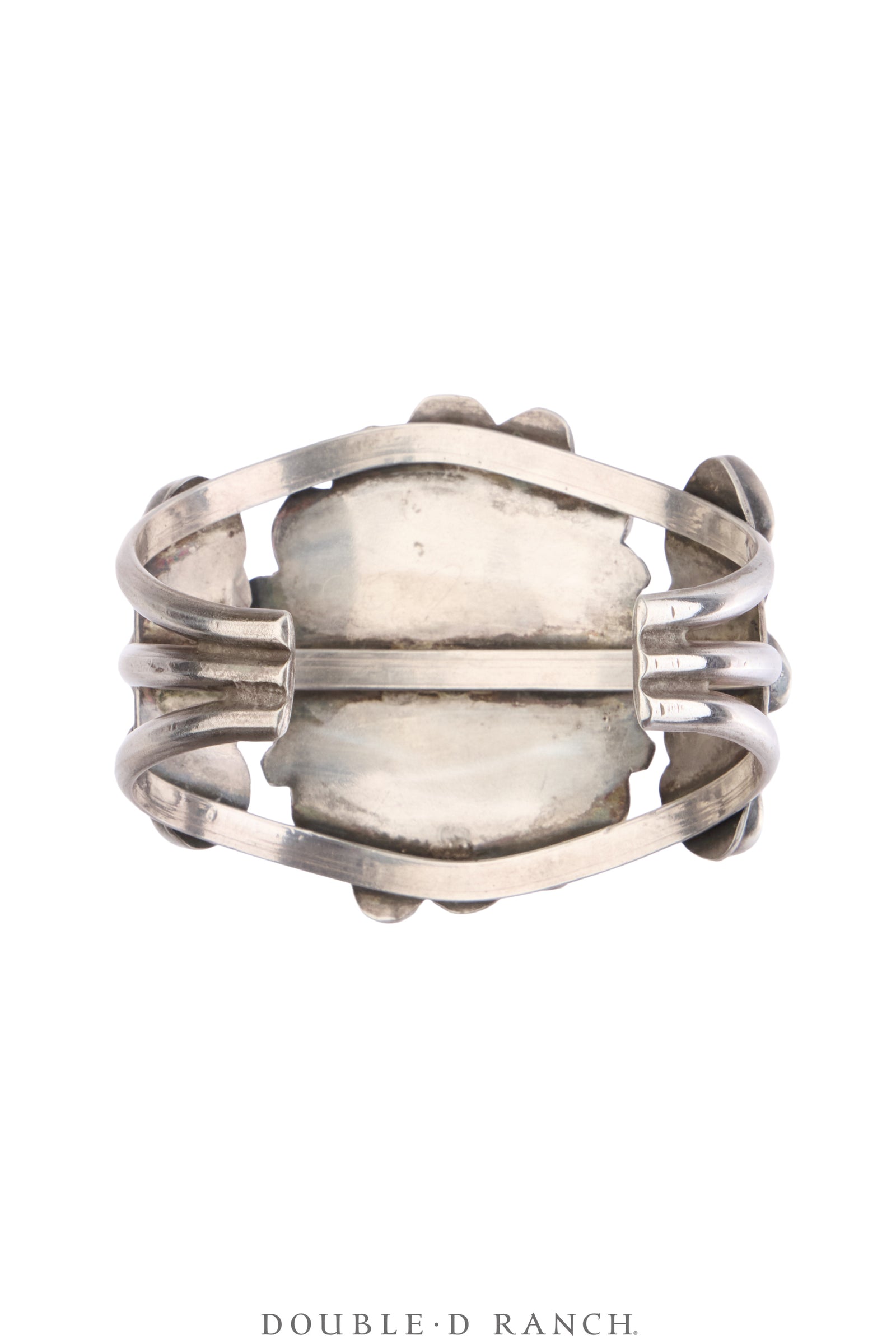 Cuff, Cluster, Turquoise Nuggets, Sans Hallmark, Vintage Mid Century, 4162