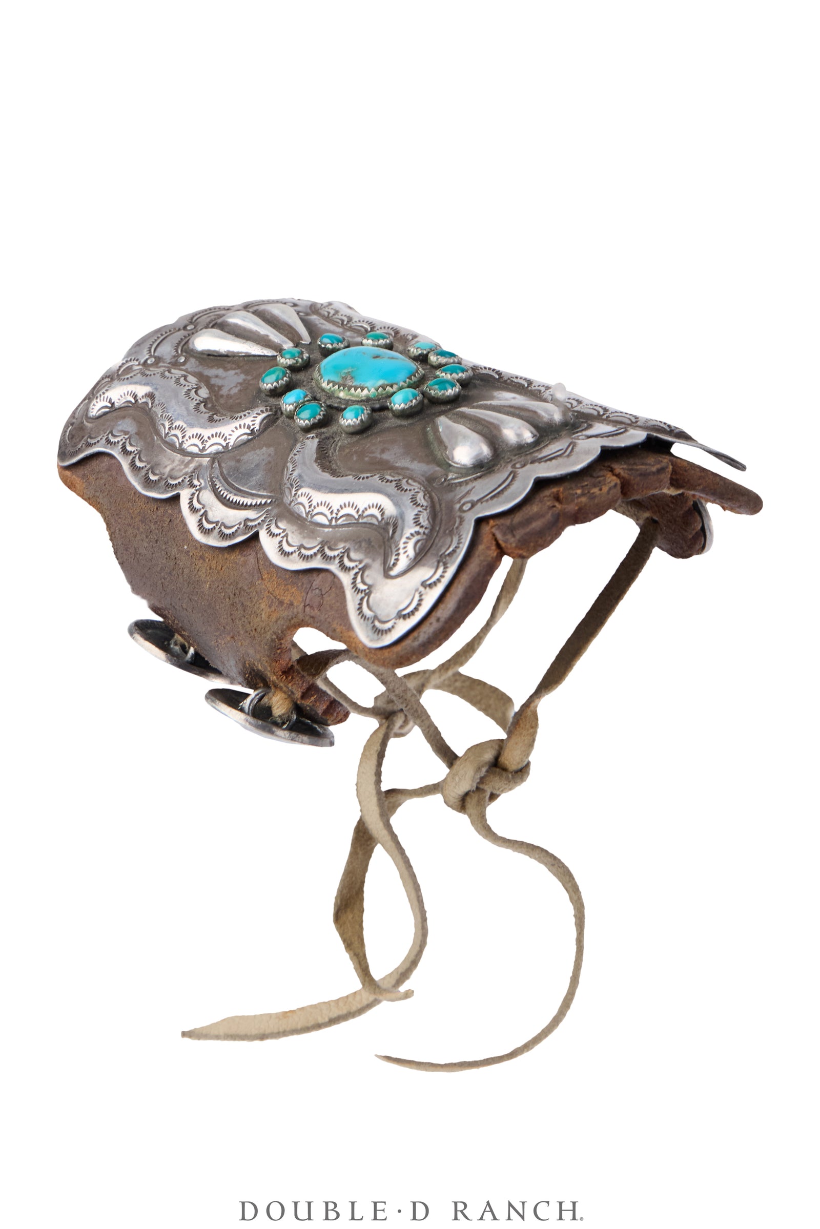 Ketoh, Stamped, Turquoise, Sans Hallmark, Vintage  Mid 20th Century, 4176