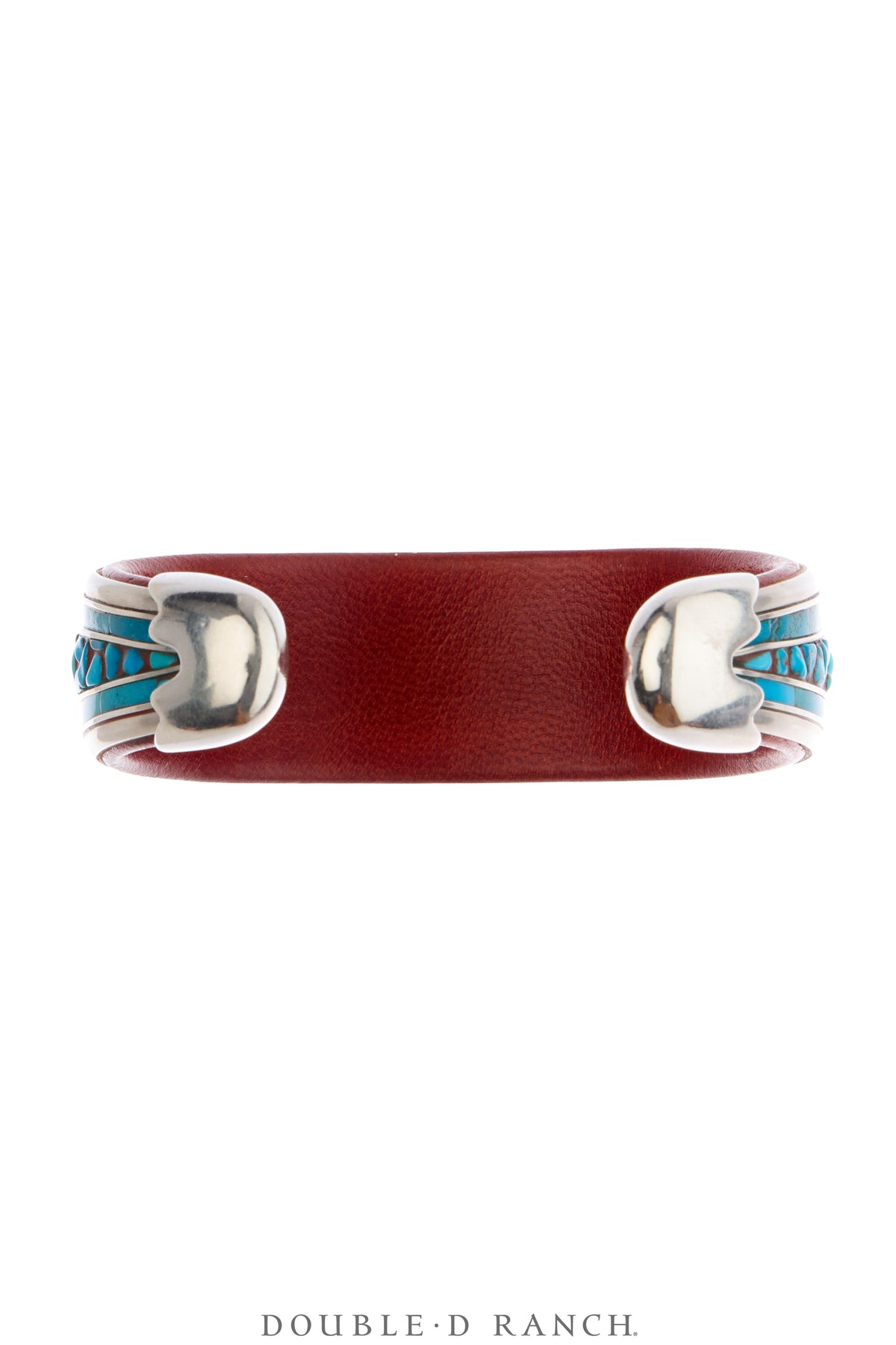 Cuff, Inlay, Mixed Stones, Leather Lined, Artisan, Contemporary, 4187
