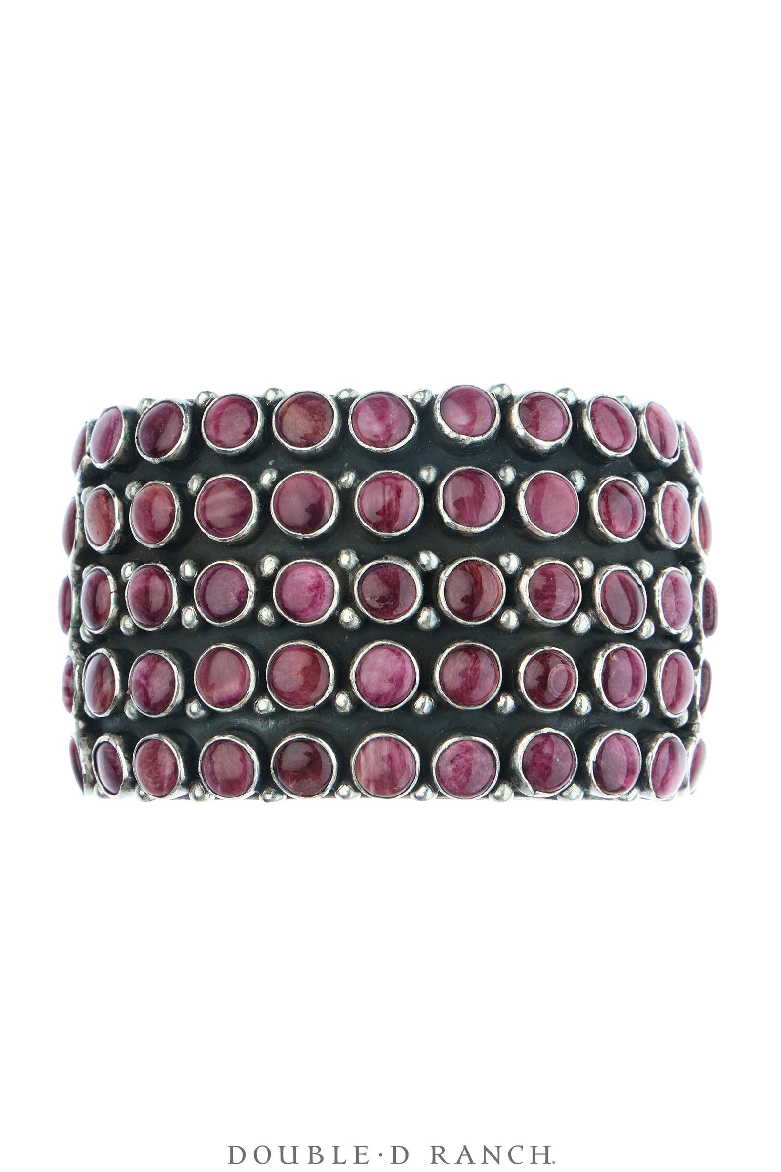 Cuff, Row, Spiny Oyster, Purple, 5 Rows, Contemporary, 4203