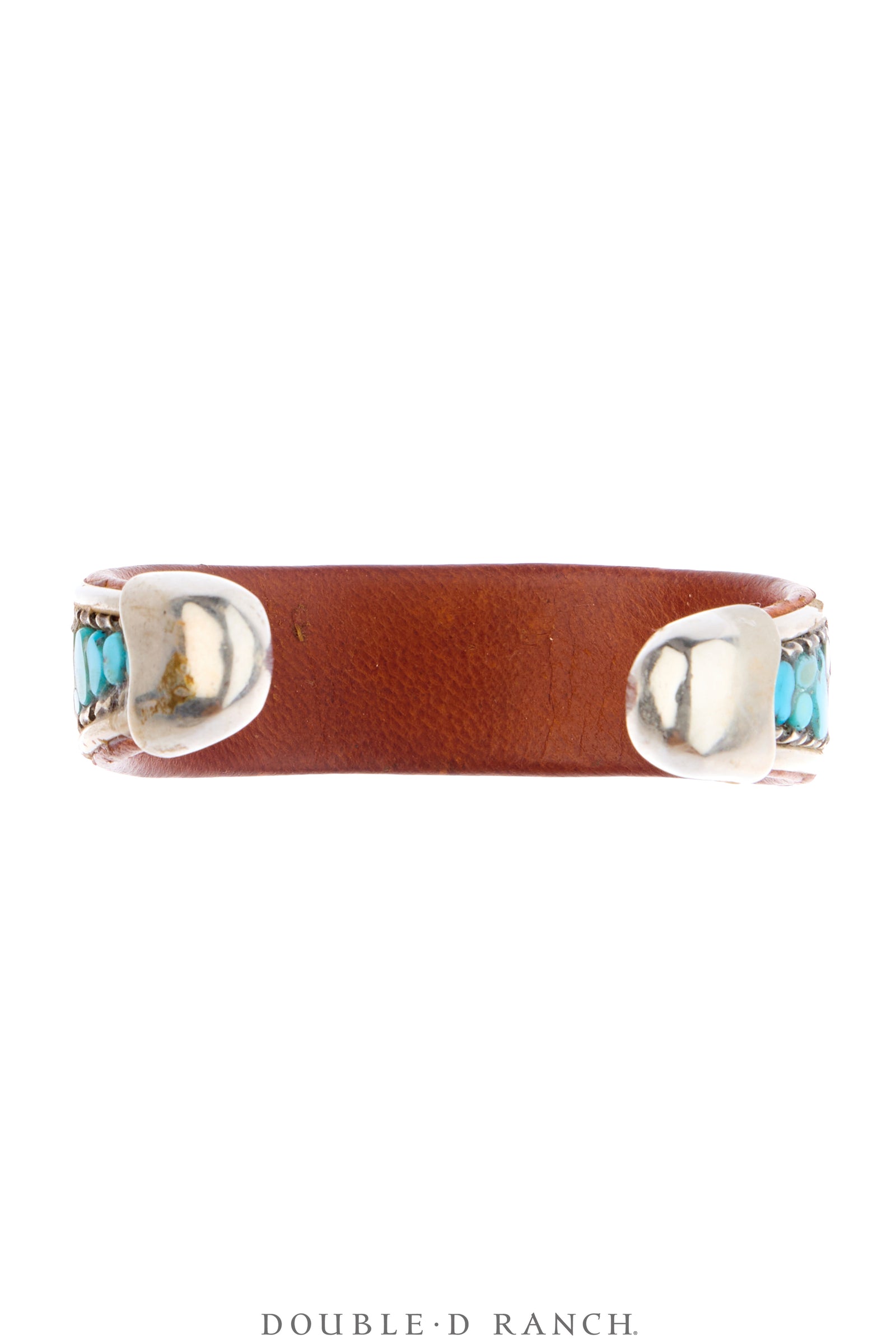 Cuff, Inlay, Turquoise & Spiny Oyster, Leather Lined, Artisan, Charlie Favour, Contemporary, 4221