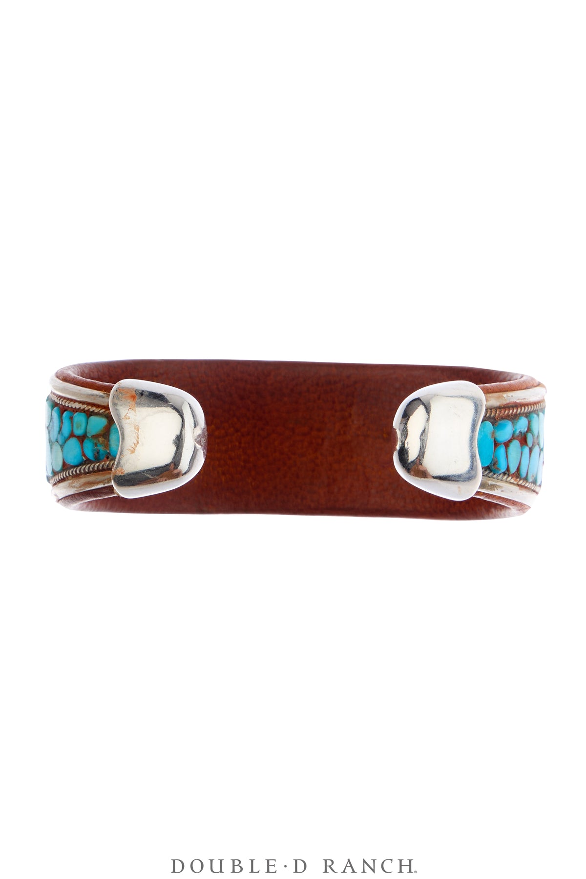 Cuff, Inlay, Turquoise, Leather Lined, Artisan, Charlie Favour, Contemporary, 4227
